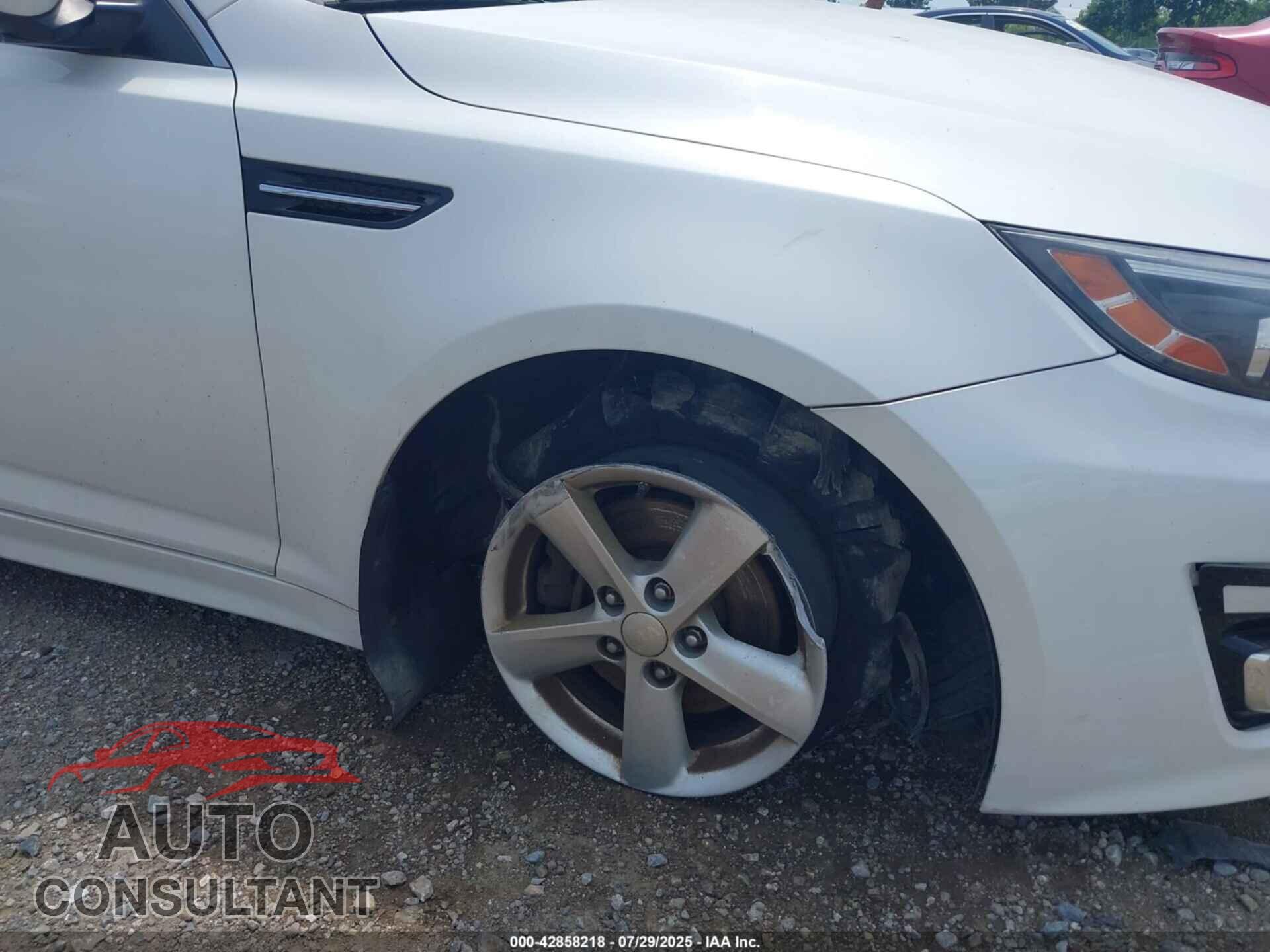 KIA OPTIMA 2015 - KNAGM4A77F5568003