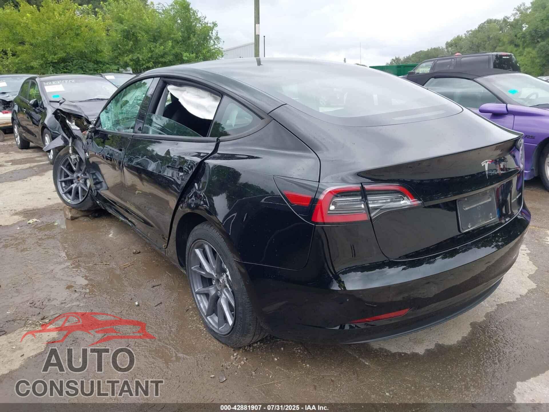 TESLA MODEL 3 2022 - 5YJ3E1EB9NF108138