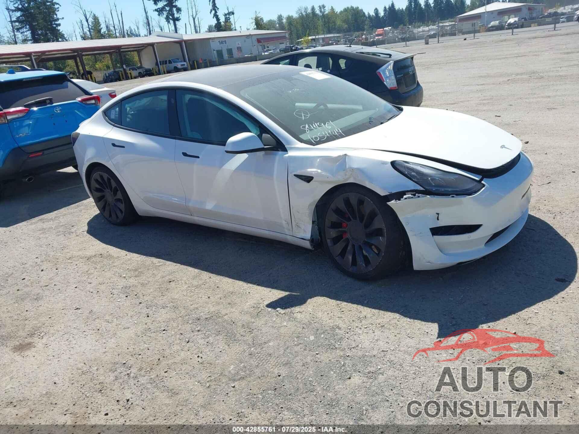 TESLA MODEL 3 2021 - 5YJ3E1EC4MF064900