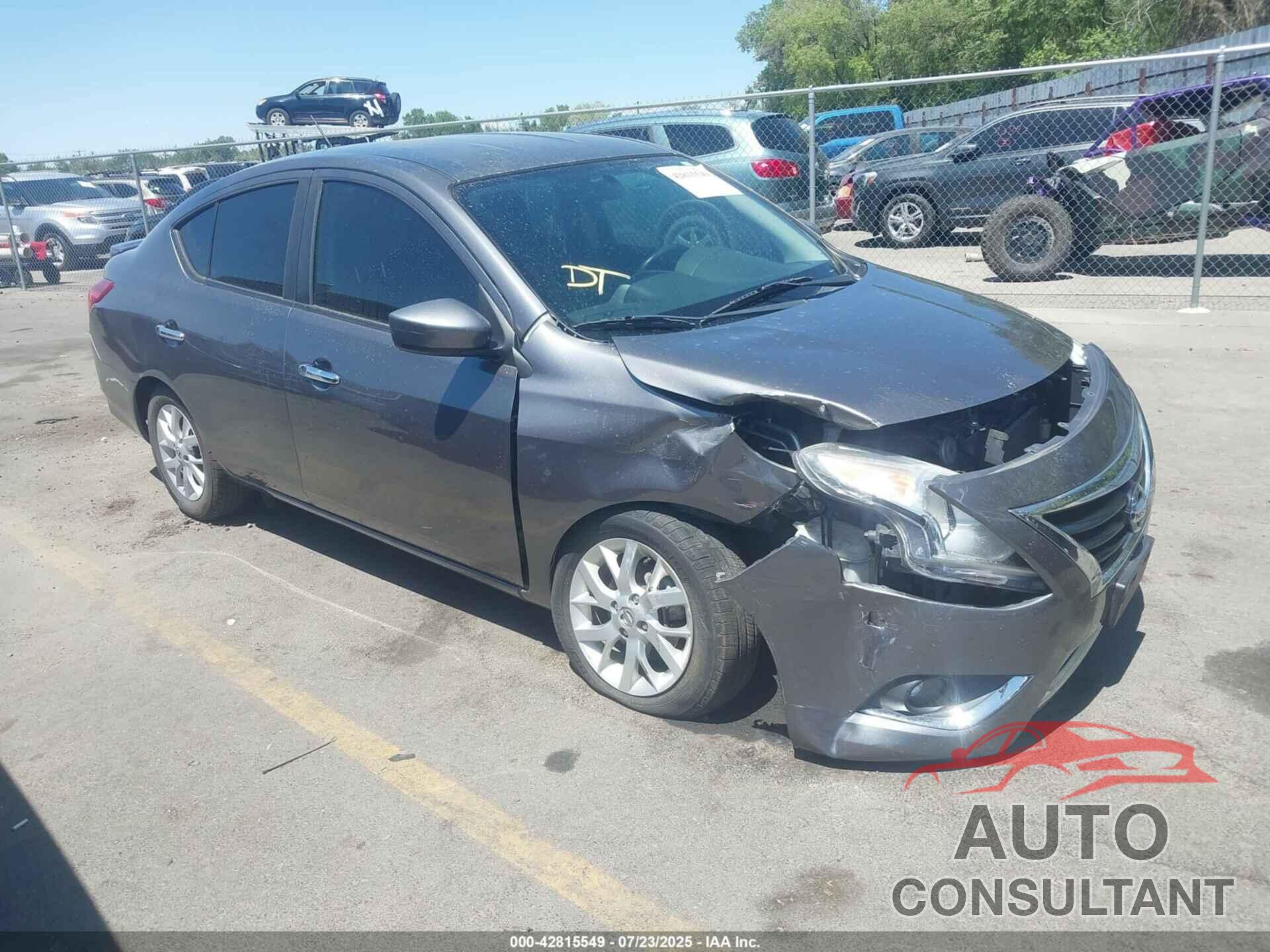 NISSAN VERSA 2018 - 3N1CN7AP1JL836958