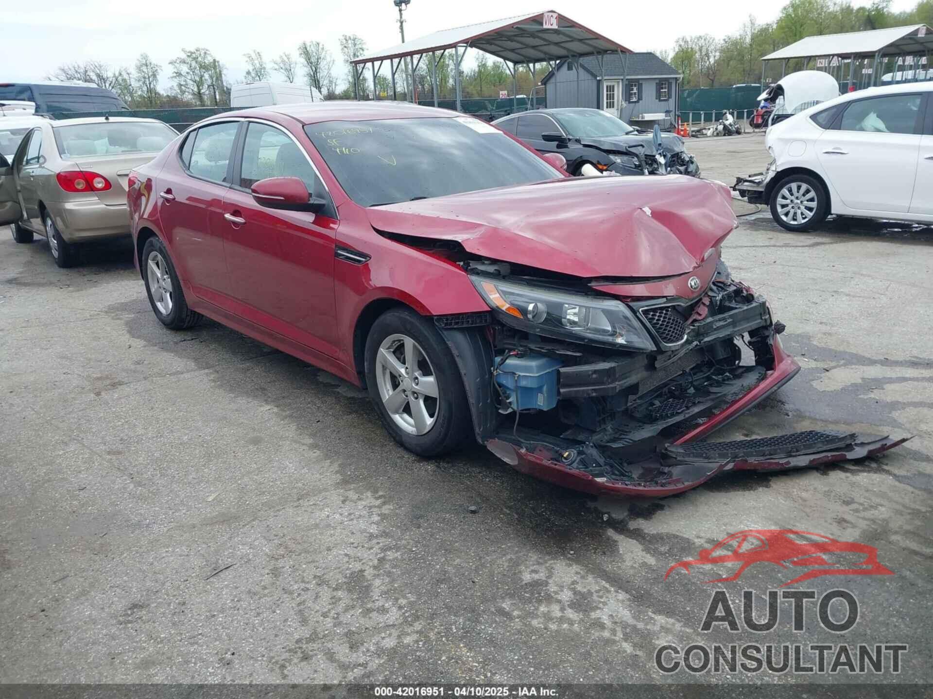 KIA OPTIMA 2015 - 5XXGM4A71FG494561