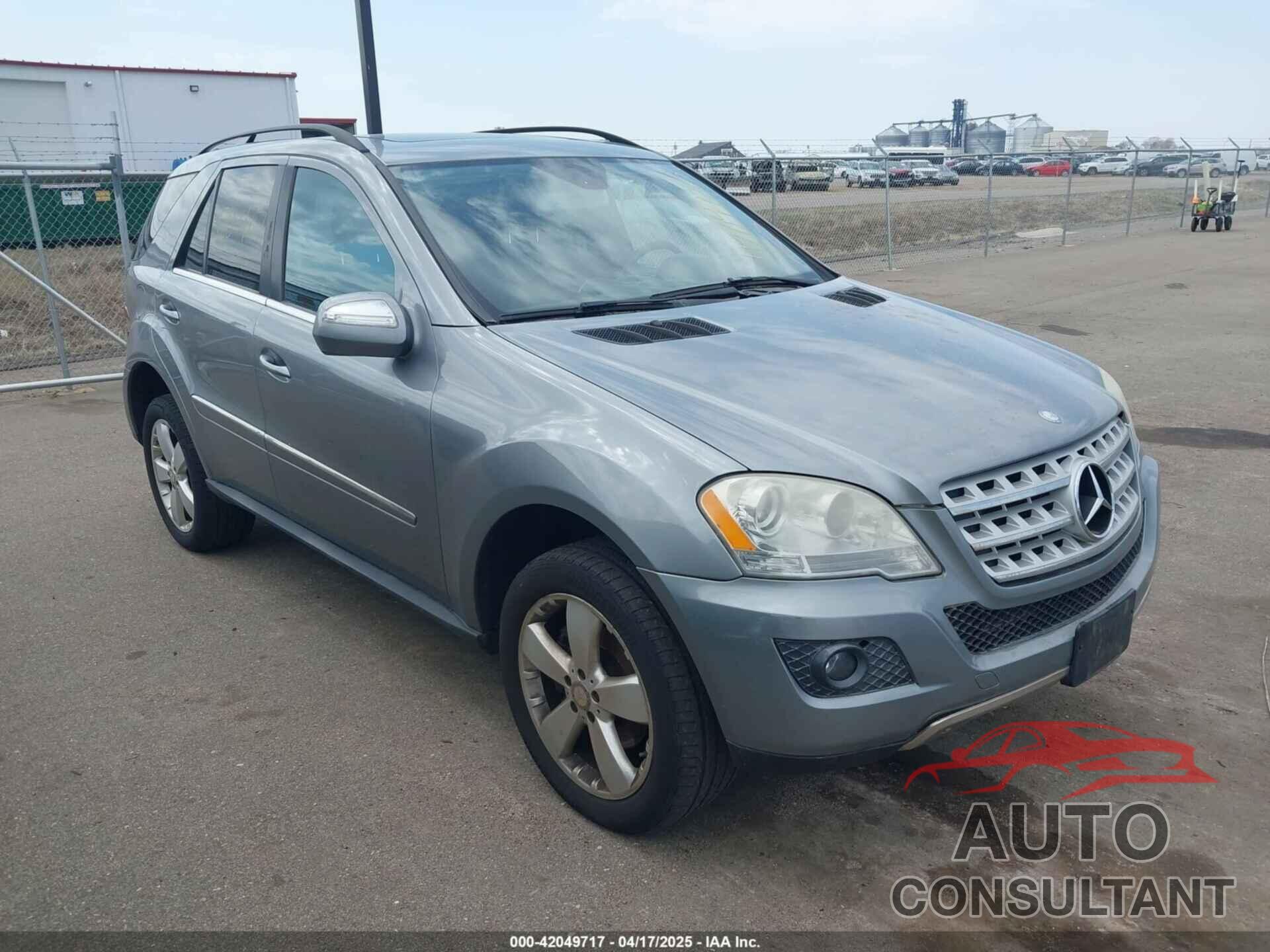 MERCEDES-BENZ ML 350 2010 - 4JGBB8GB5AA603915