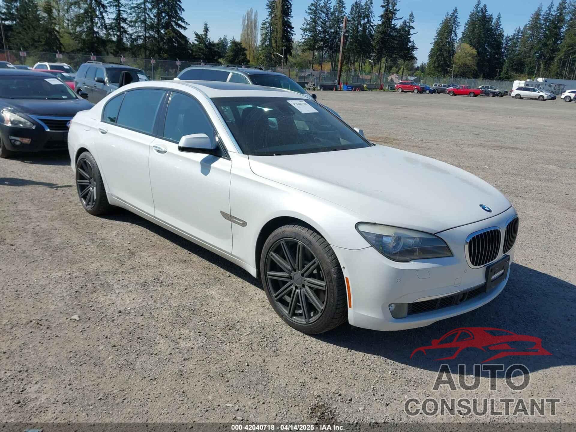 BMW 750LI 2009 - WBAKB83549CY59299