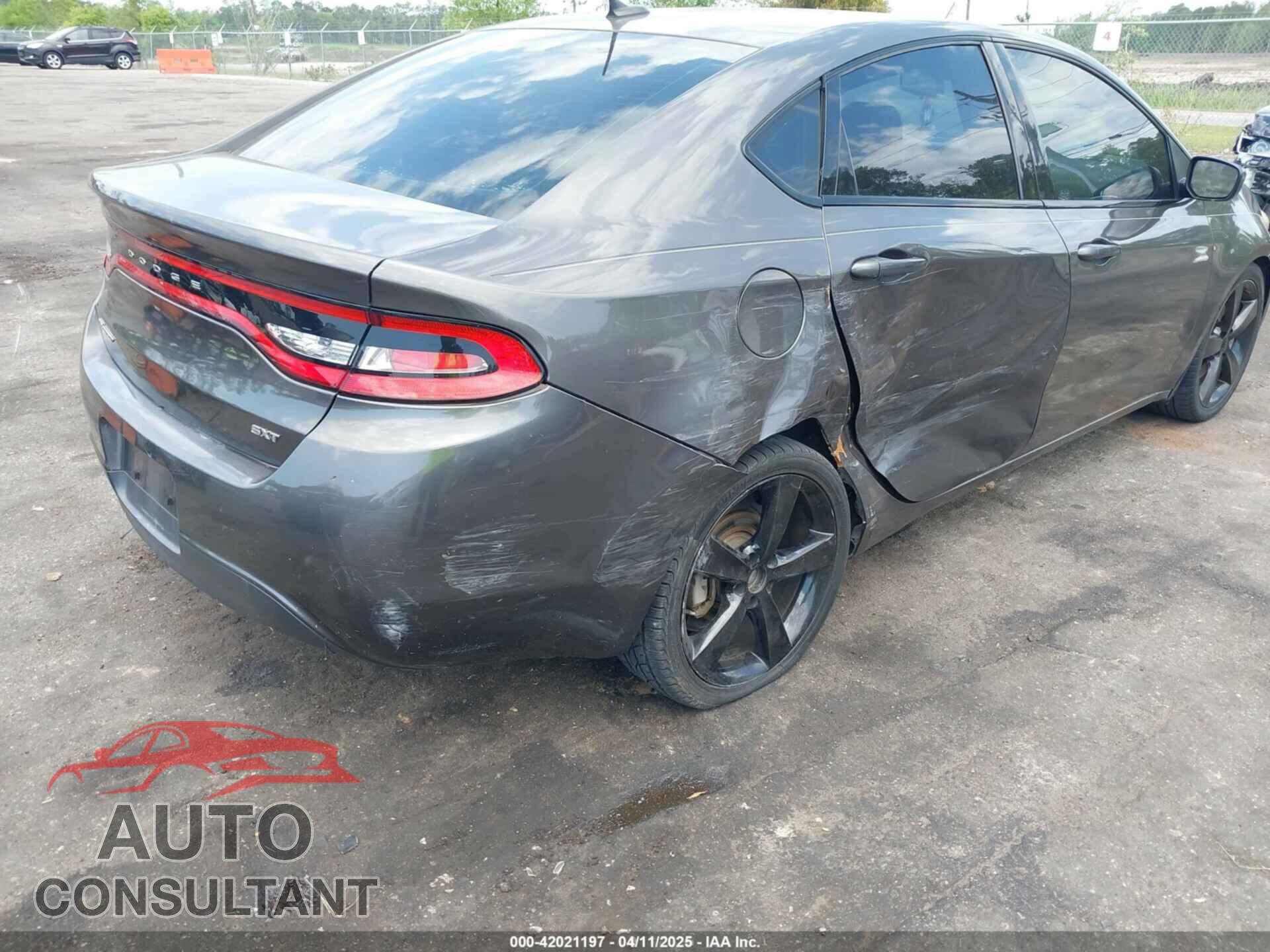 DODGE DART 2016 - 1C3CDFBB6GD613654