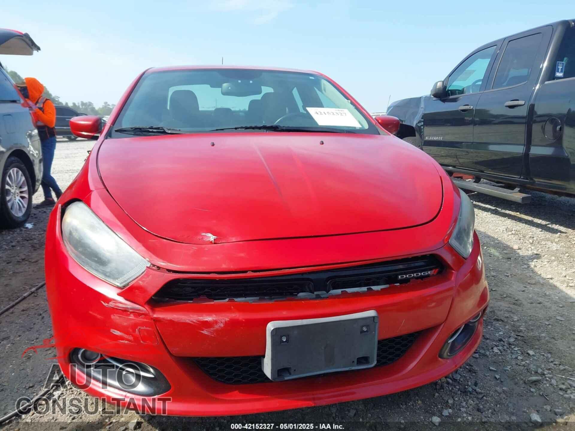 DODGE DART 2013 - 1C3CDFBA5DD330620