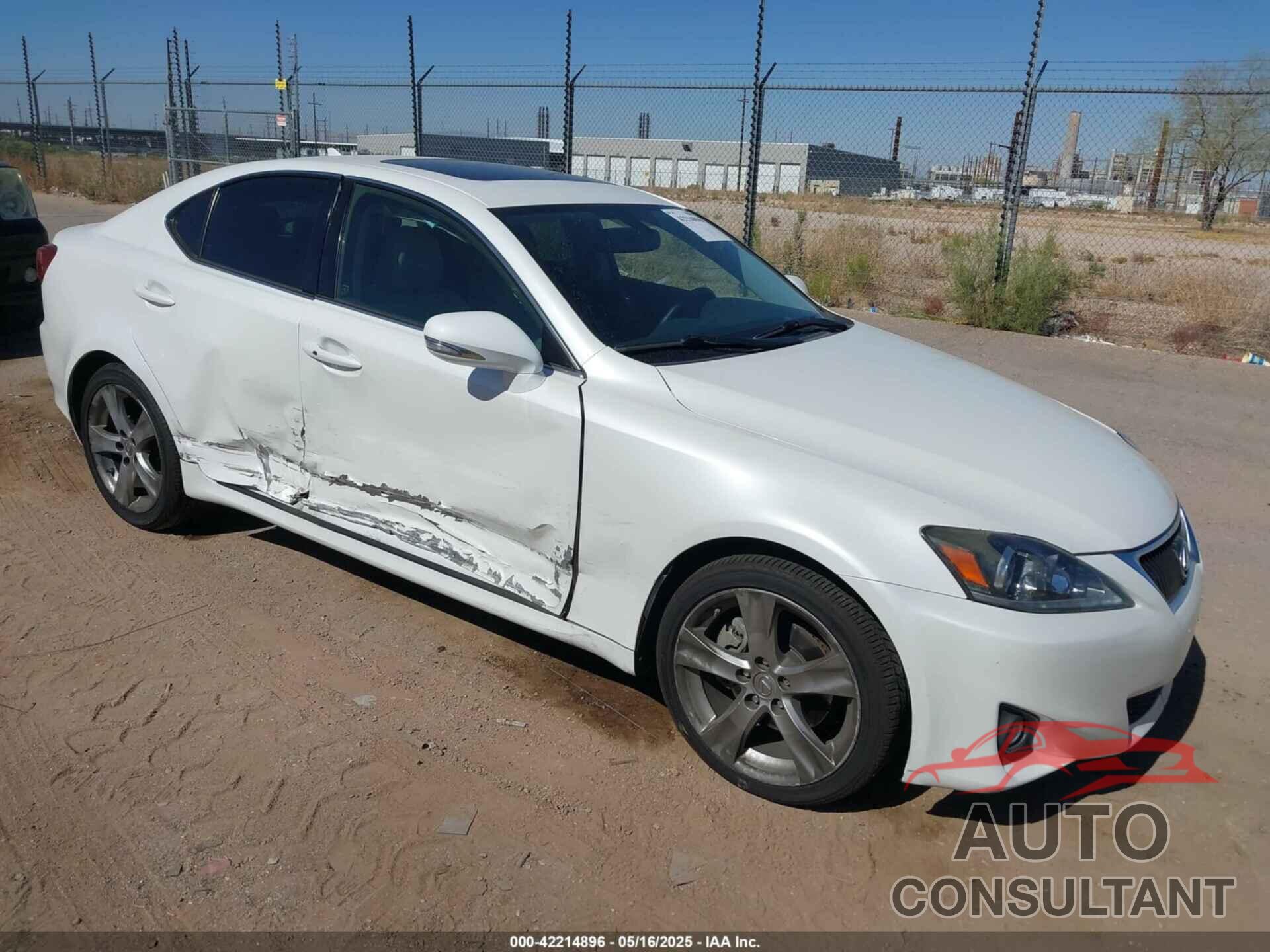 LEXUS IS 250 2011 - JTHBF5C24B5154684