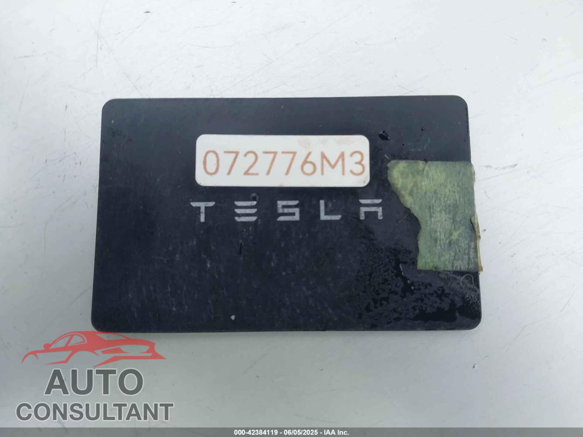 TESLA MODEL 3 2018 - 5YJ3E1EBXJF072776