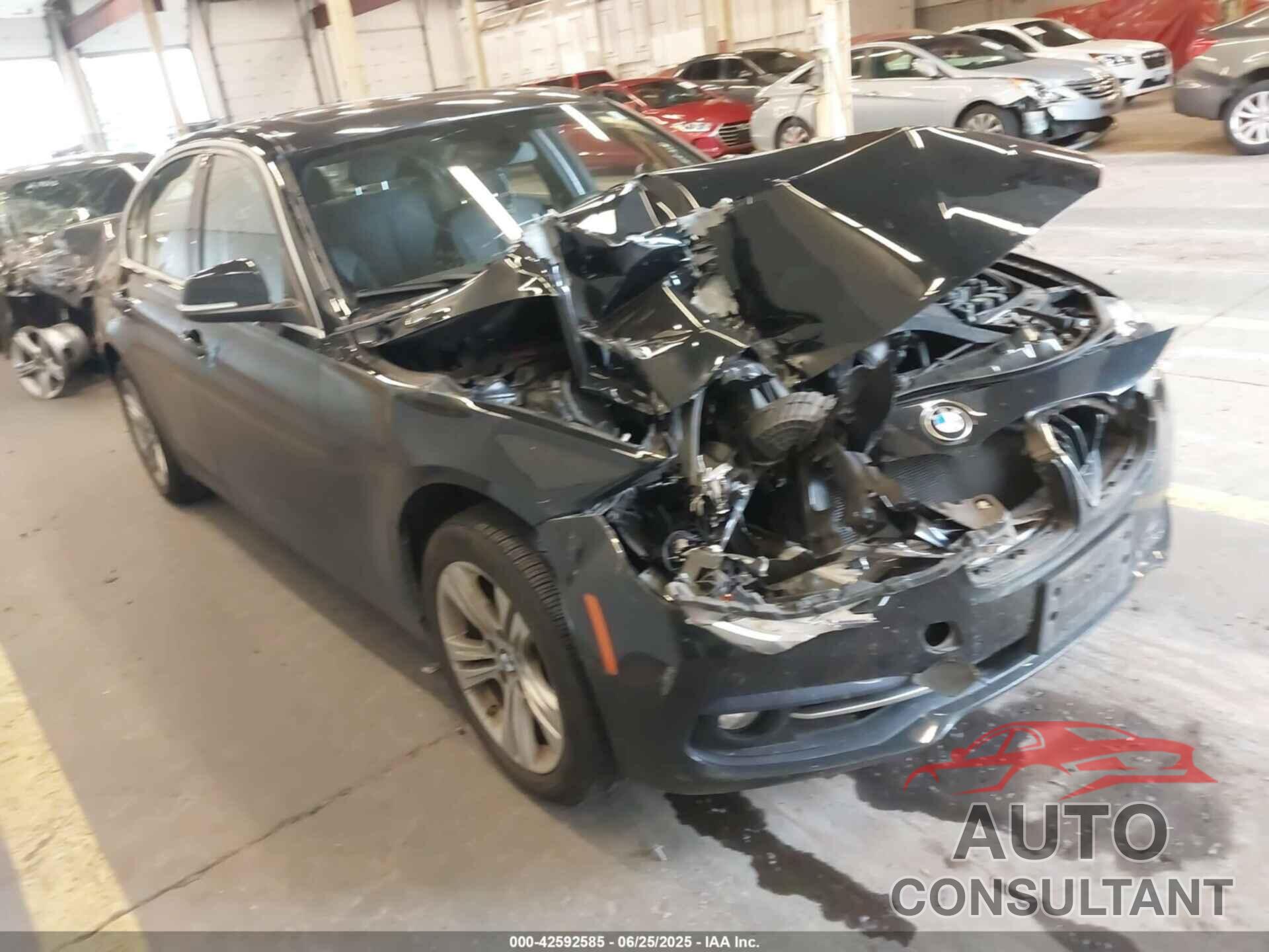BMW 330I 2017 - WBA8D9G32HNU61515