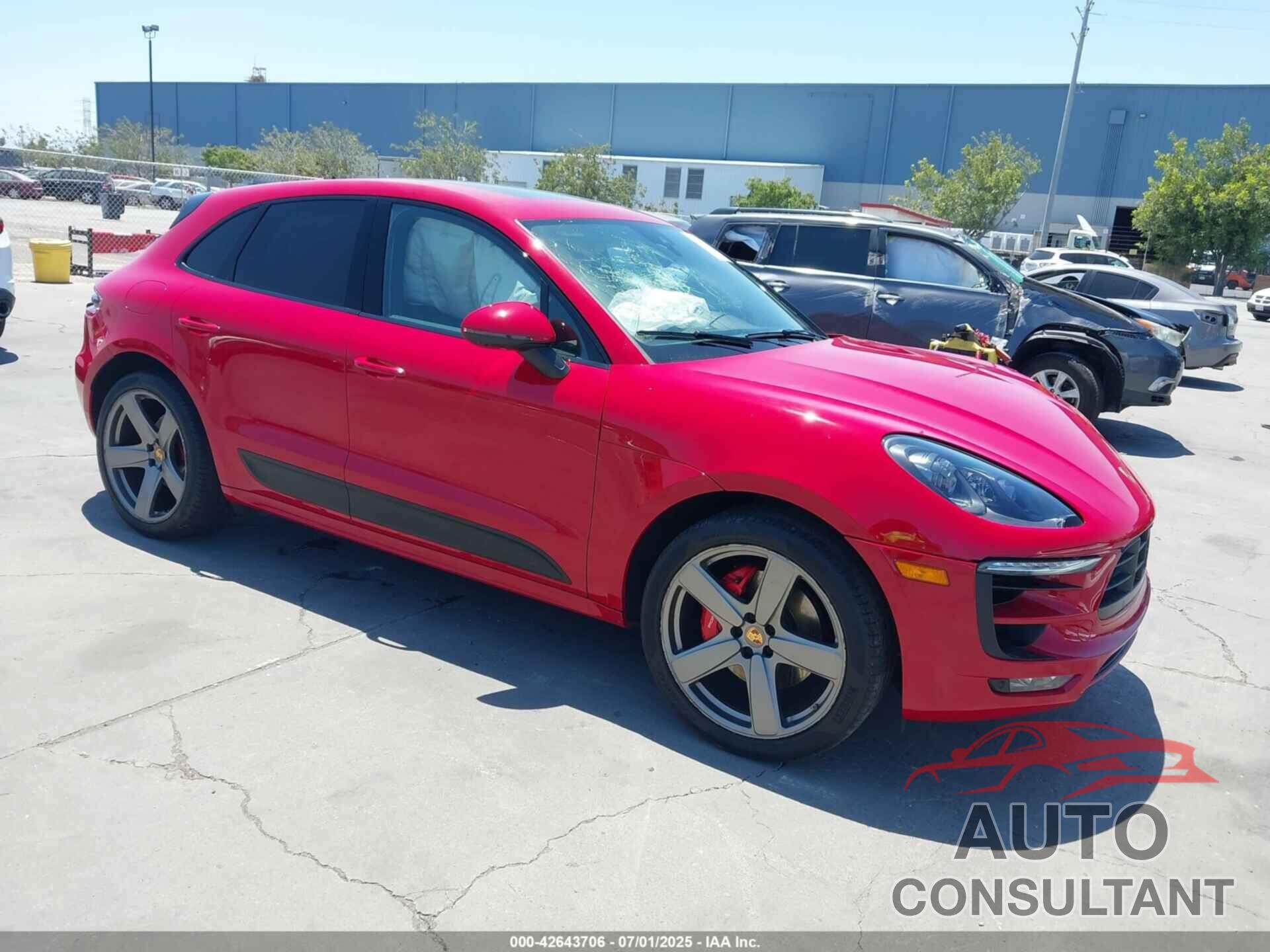 PORSCHE MACAN 2017 - WP1AG2A57HLB52954