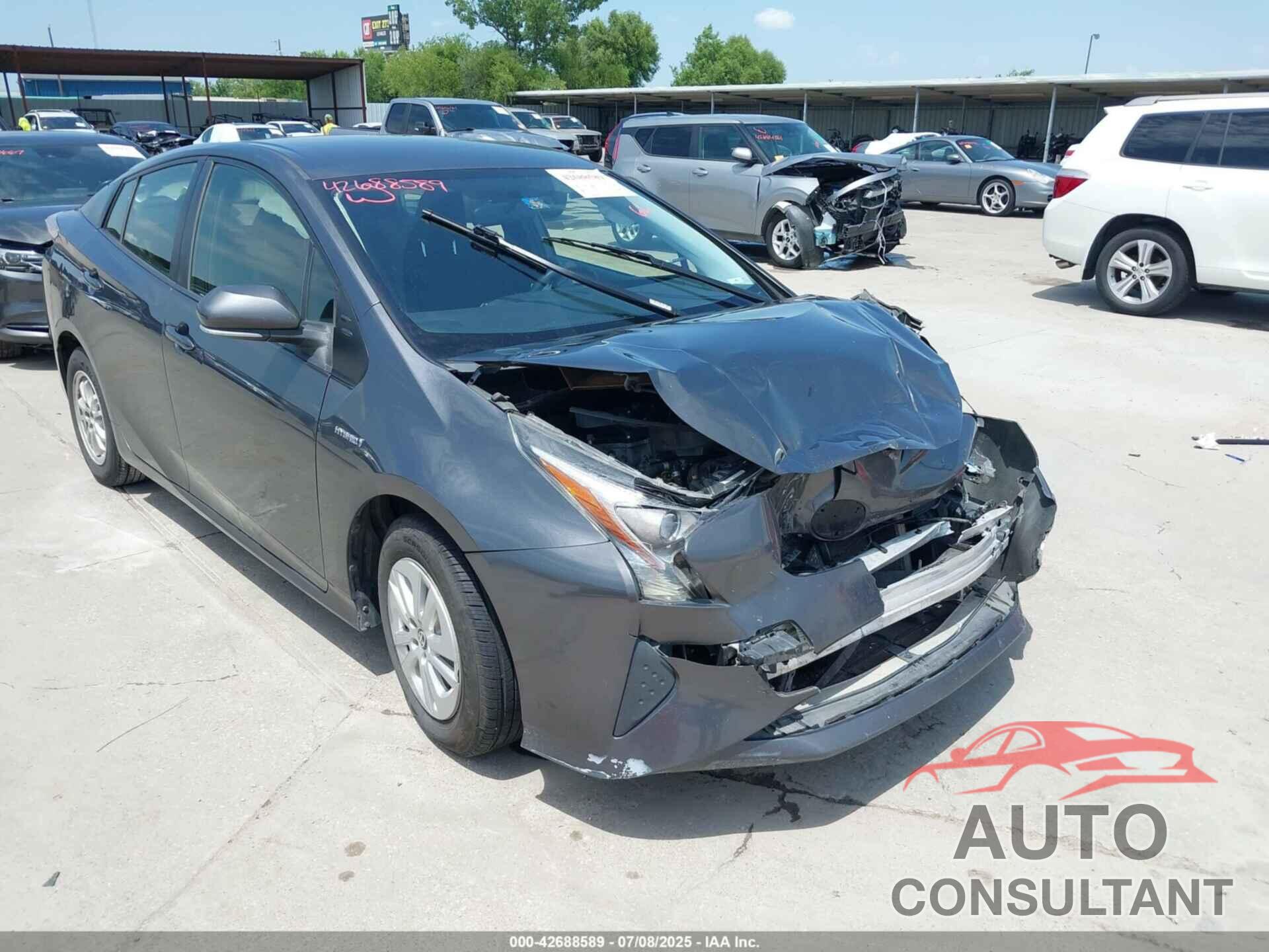 TOYOTA PRIUS 2016 - JTDKBRFU6G3011000
