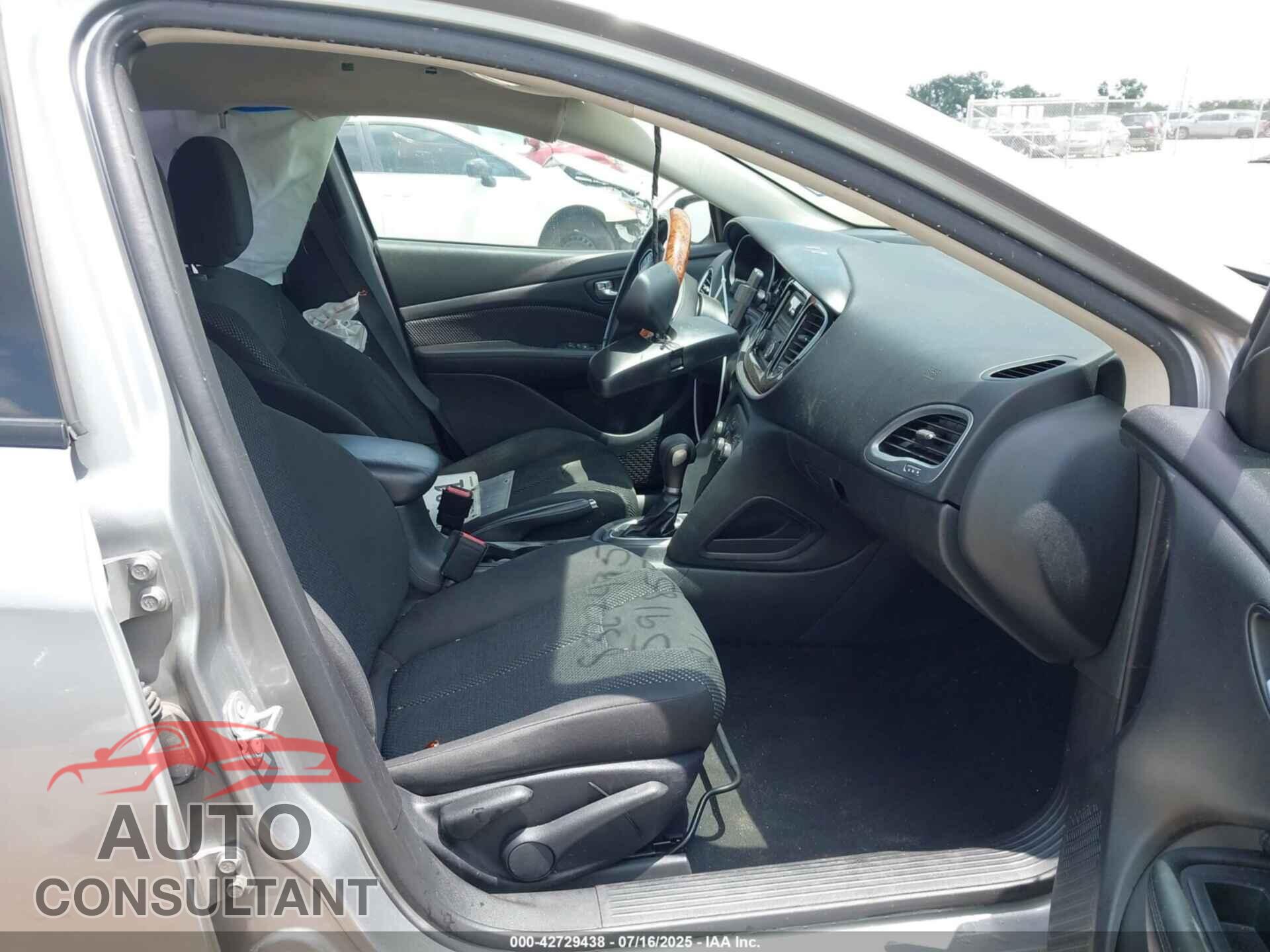 DODGE DART 2016 - 1C3CDFAAXGD591859