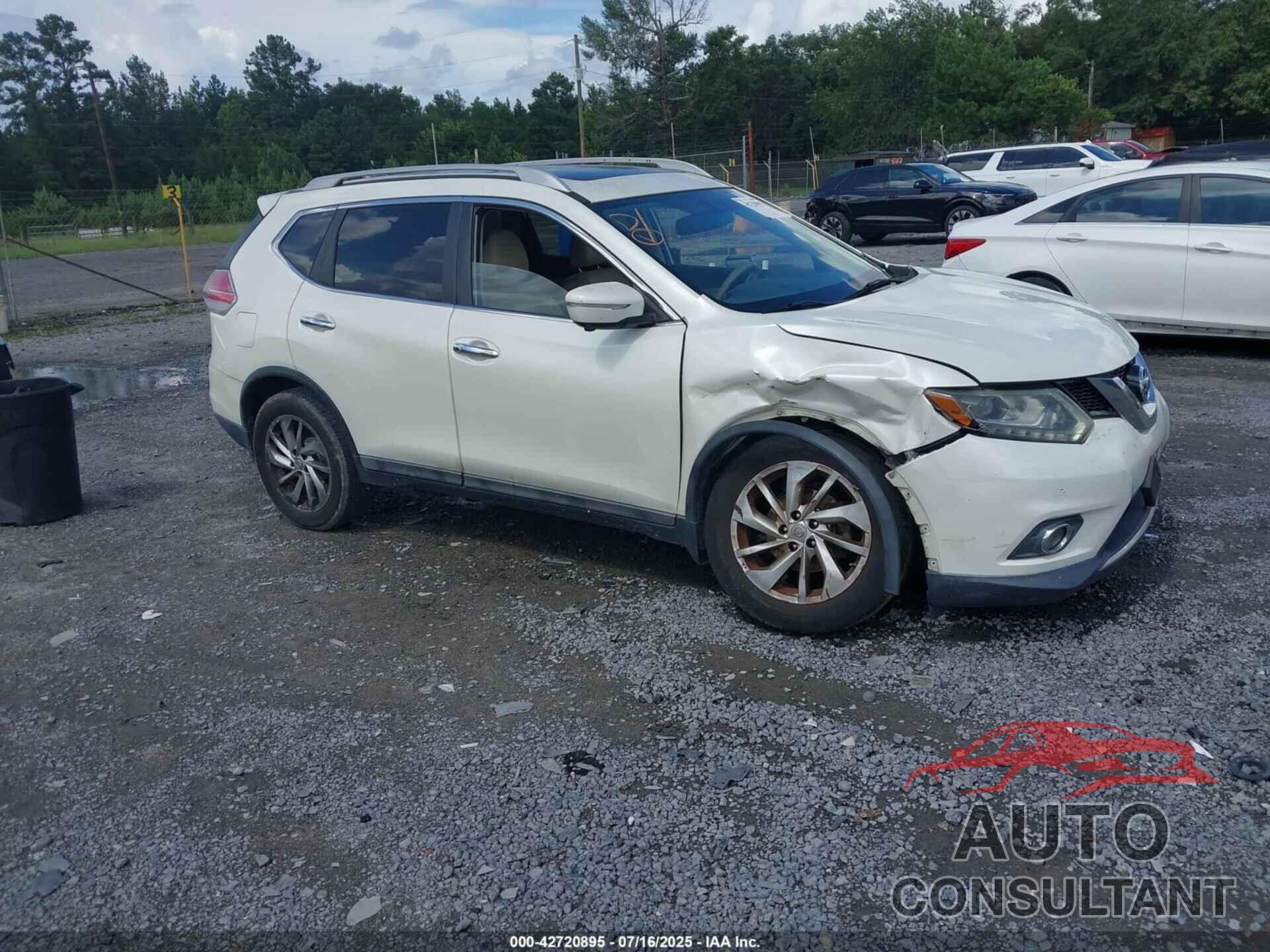 NISSAN ROGUE 2015 - 5N1AT2MV6FC774544