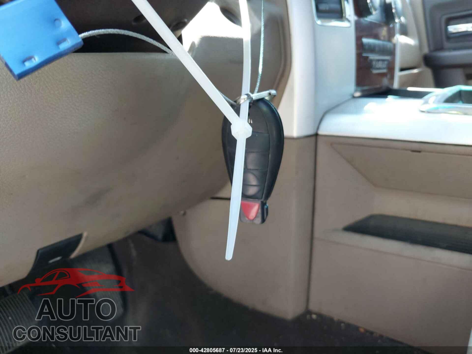 DODGE RAM 2500 2010 - 3D7UT2CL5AG114492