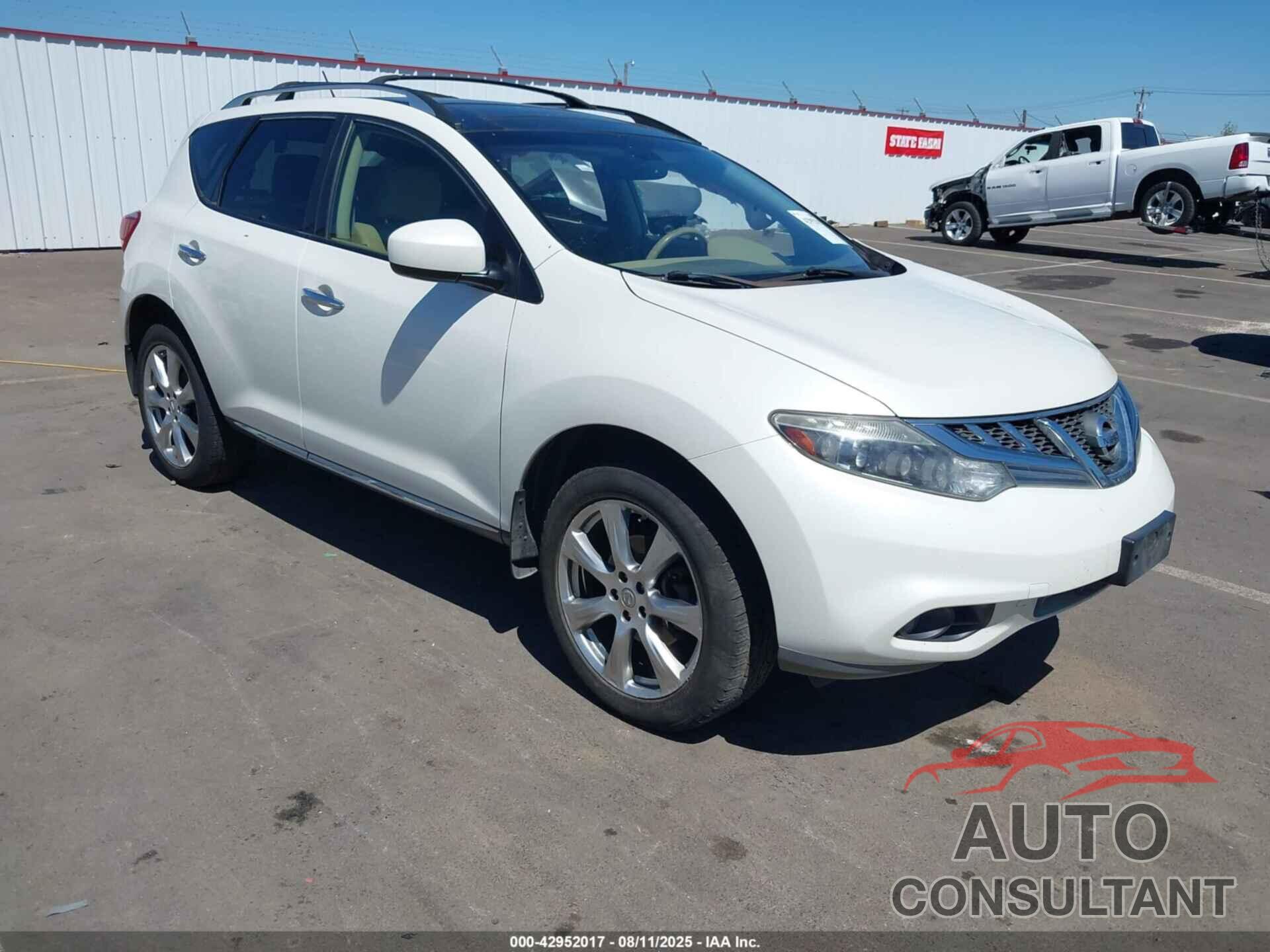 NISSAN MURANO 2014 - JN8AZ1MW8EW503847