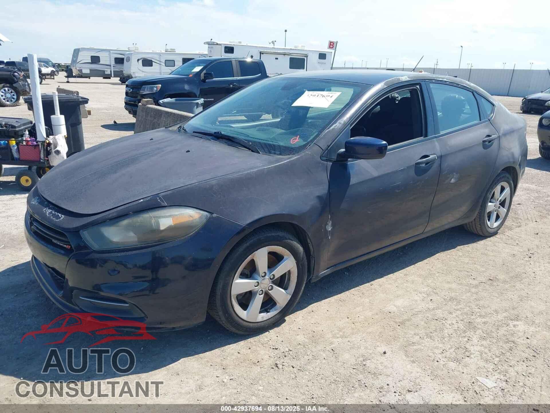 DODGE DART 2015 - 1C3CDFBB6FD306385
