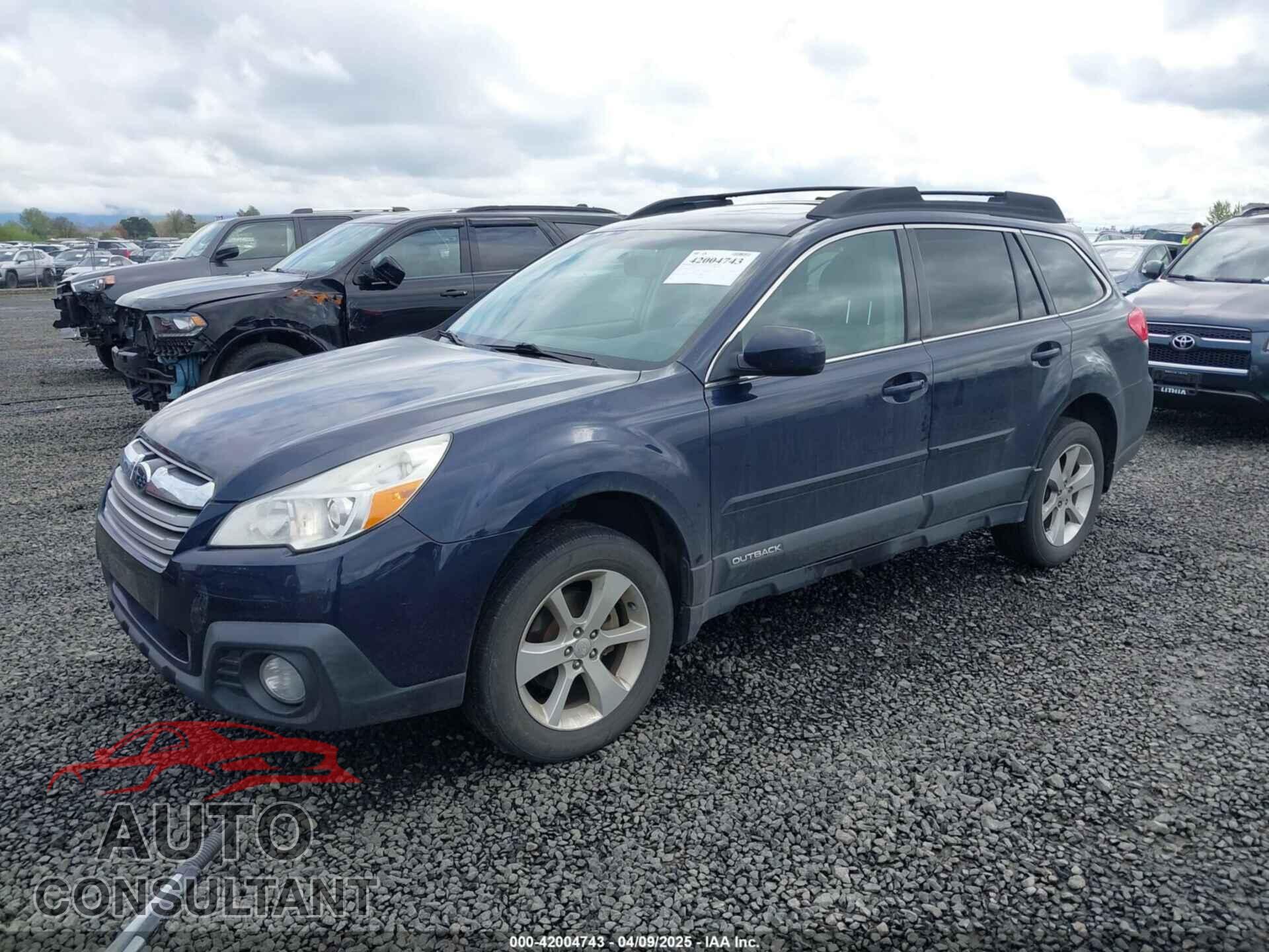 SUBARU OUTBACK 2014 - 4S4BRBDC4E3214134