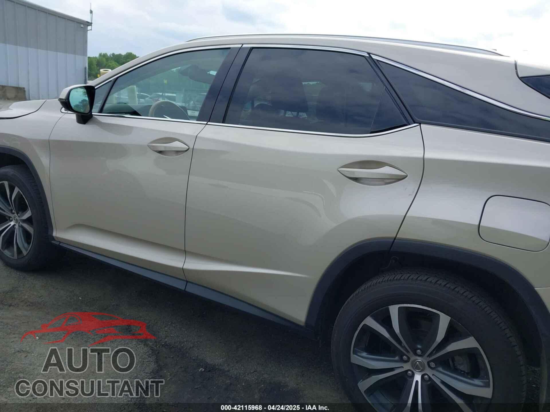 LEXUS RX 350 2017 - 2T2ZZMCA6HC070124
