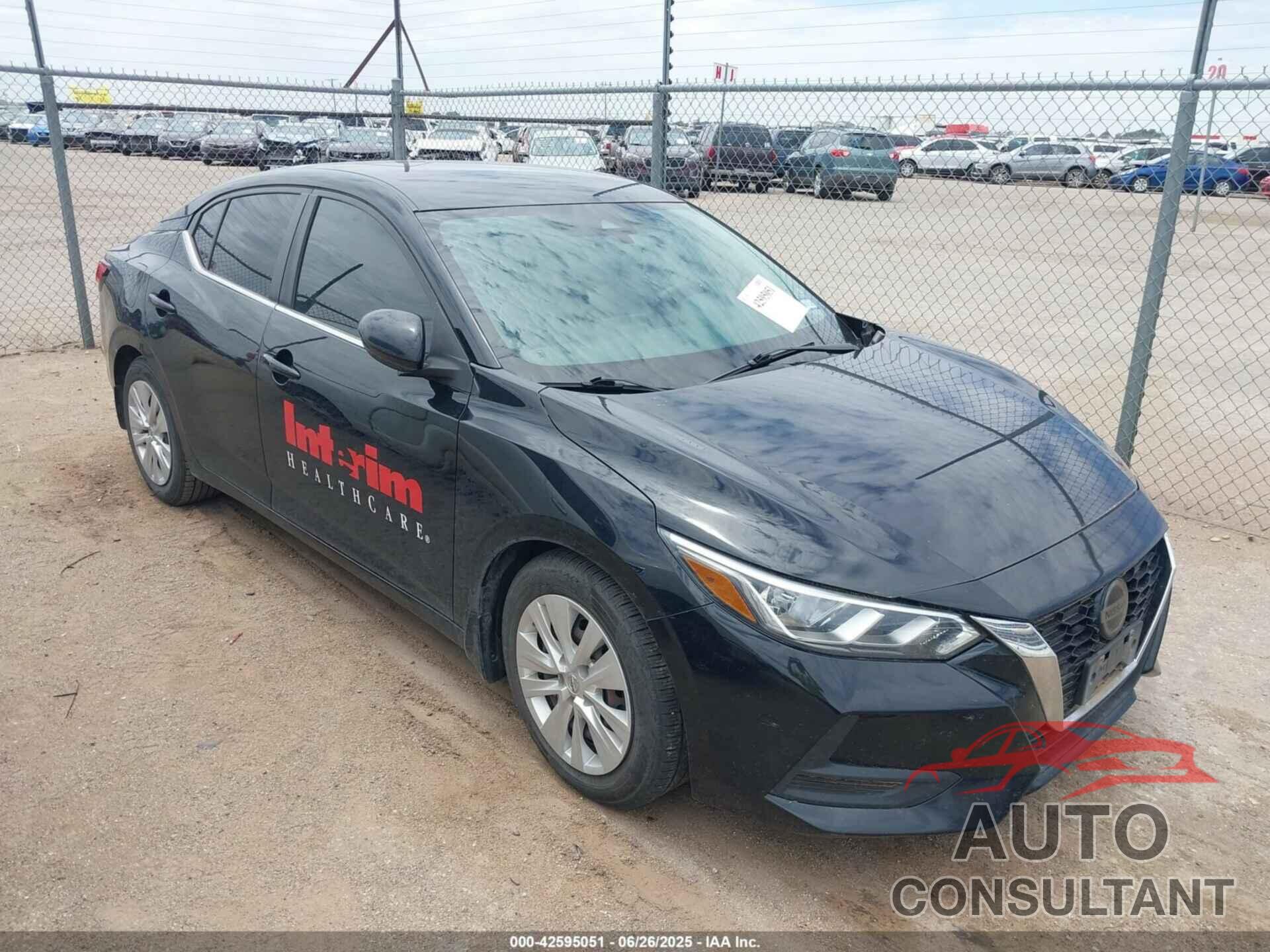 NISSAN SENTRA 2021 - 3N1AB8BV9MY226834