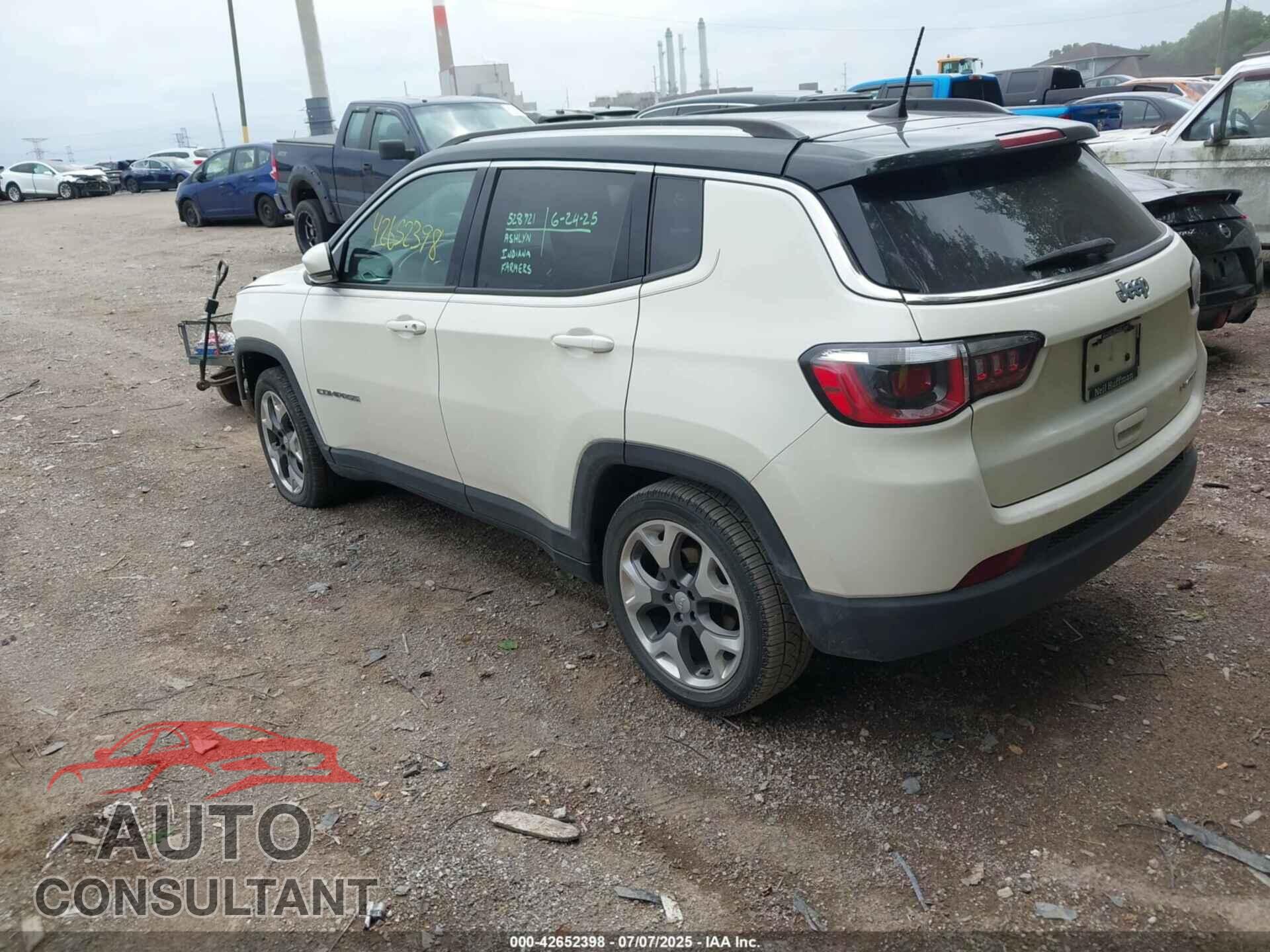 JEEP COMPASS 2018 - 3C4NJCCB8JT286587