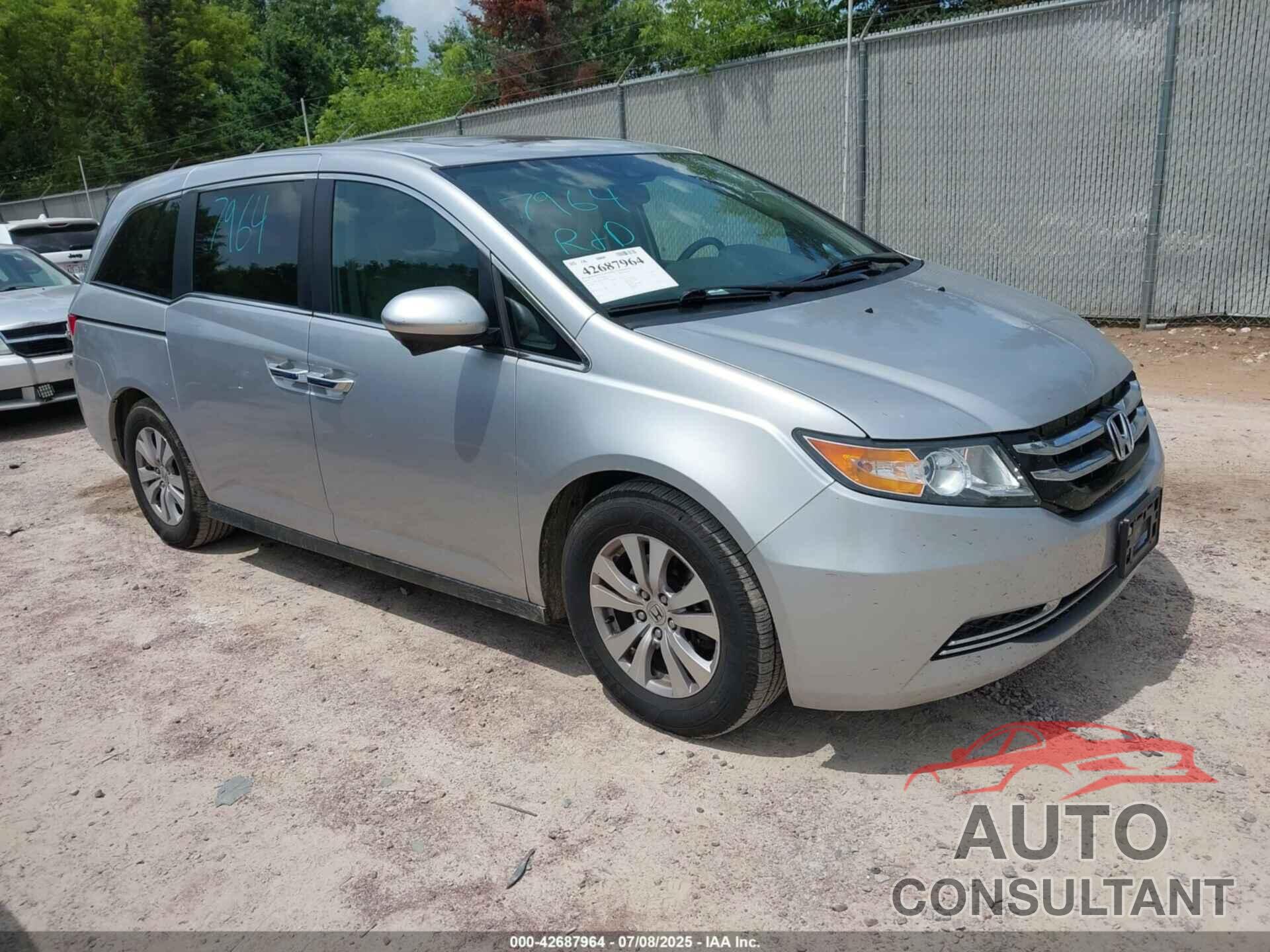 HONDA ODYSSEY 2015 - 5FNRL5H66FB108900