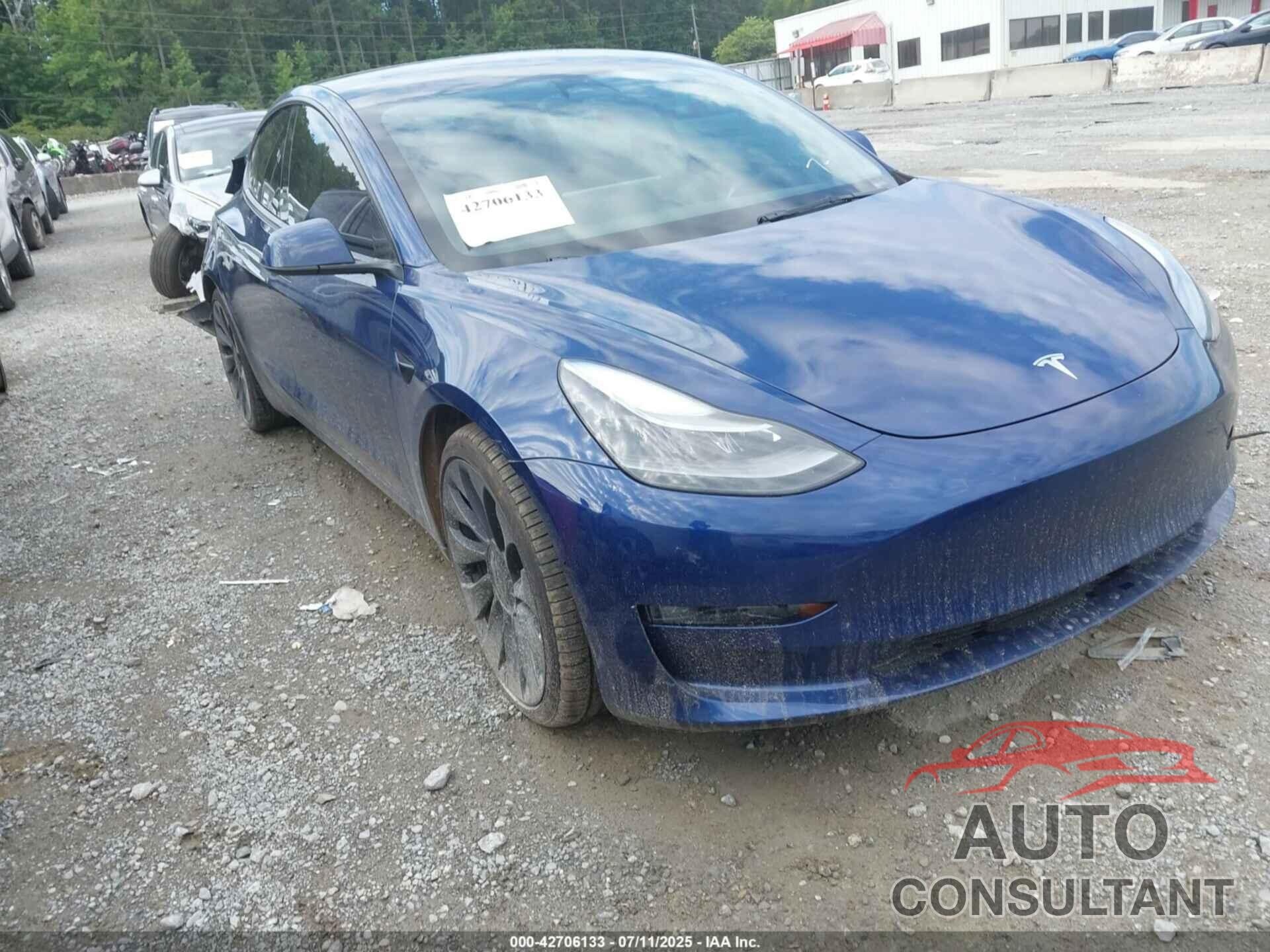 TESLA MODEL 3 2022 - 5YJ3E1EBXNF163570