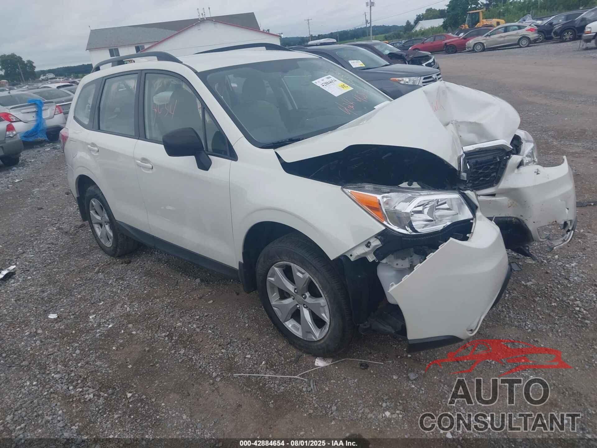 SUBARU FORESTER 2016 - JF2SJABC6GH519909