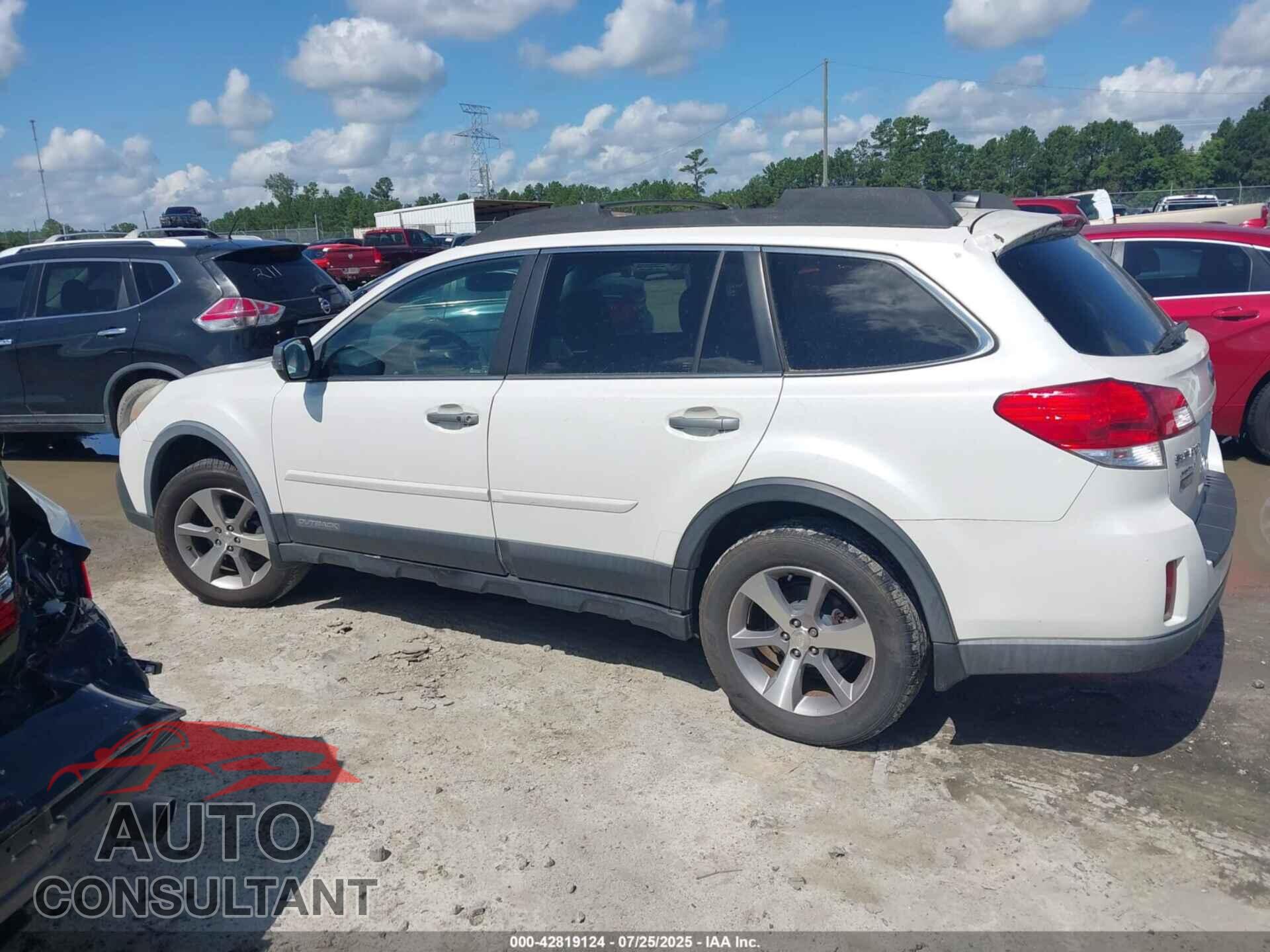 SUBARU OUTBACK 2013 - 4S4BRCSC1D3281961
