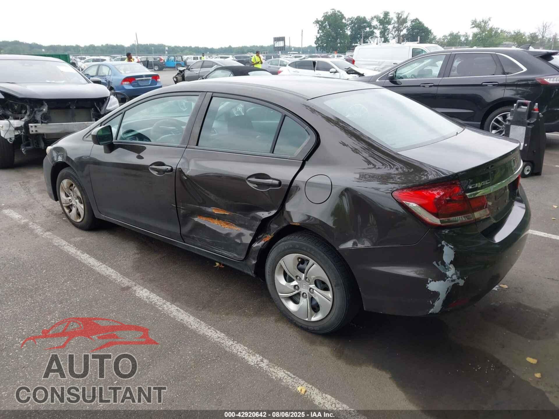 HONDA CIVIC 2014 - 2HGFB2F54EH502677
