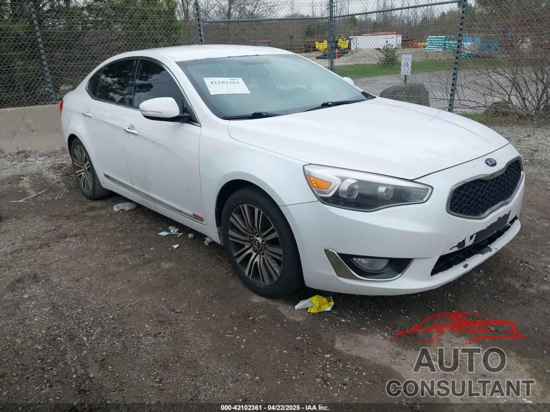 KIA CADENZA 2015 - KNALN4D71F5168543