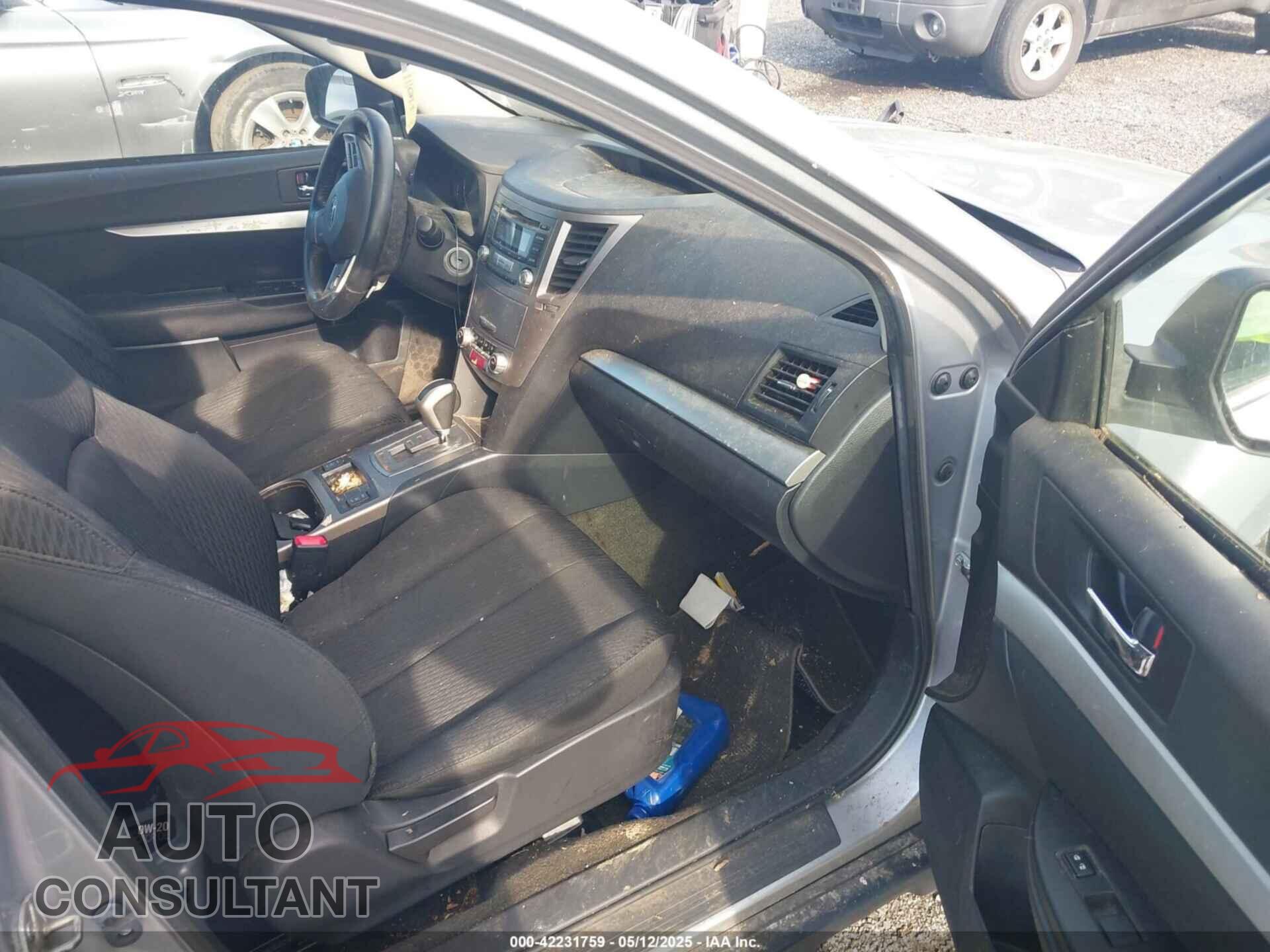 SUBARU OUTBACK 2012 - 4S4BRBGC3C3223948