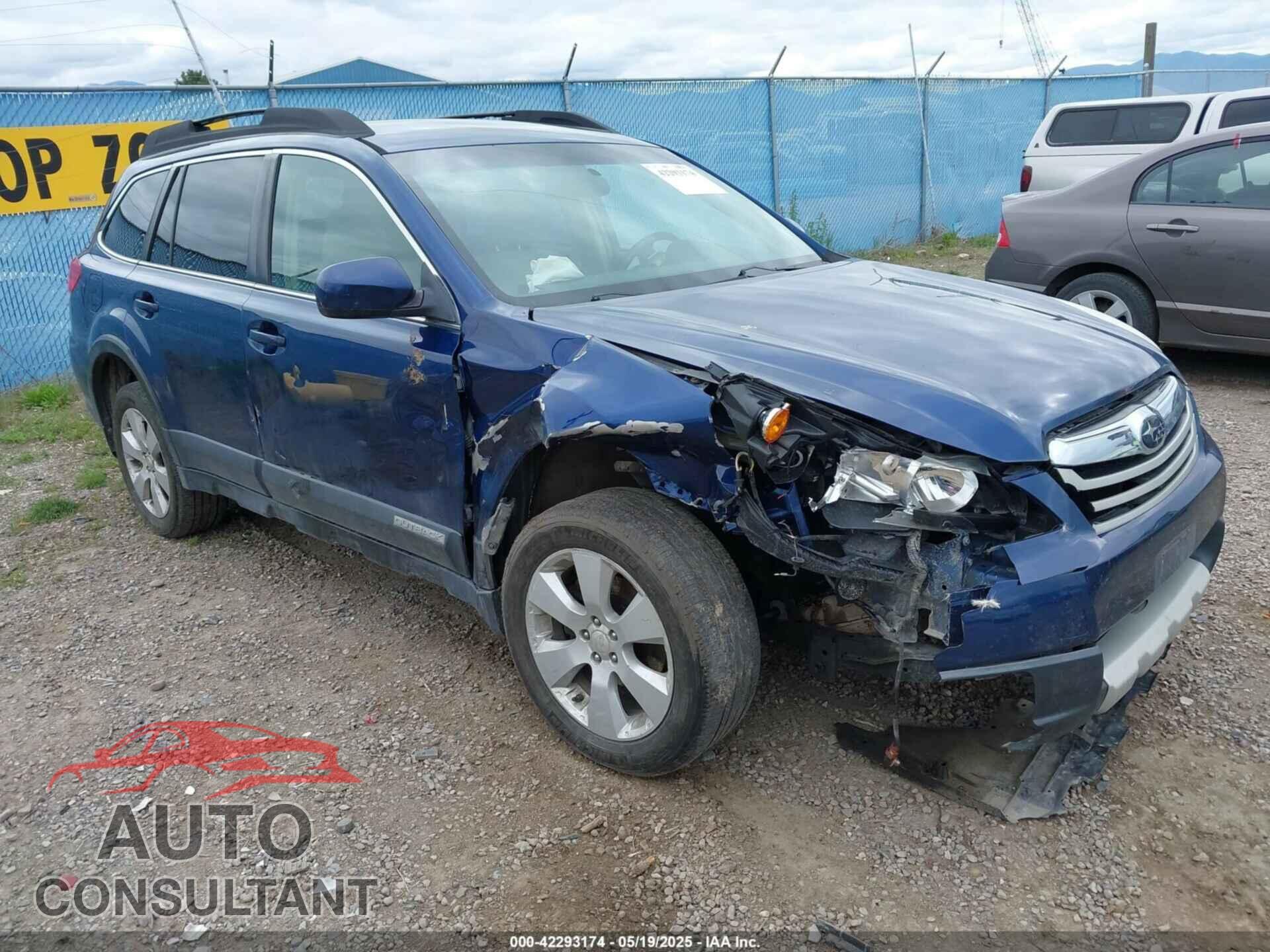 SUBARU OUTBACK 2011 - 4S4BRBCC8B3345337