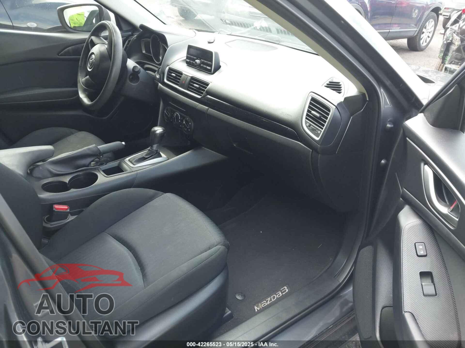 MAZDA MAZDA3 2014 - JM1BM1T77E1132444
