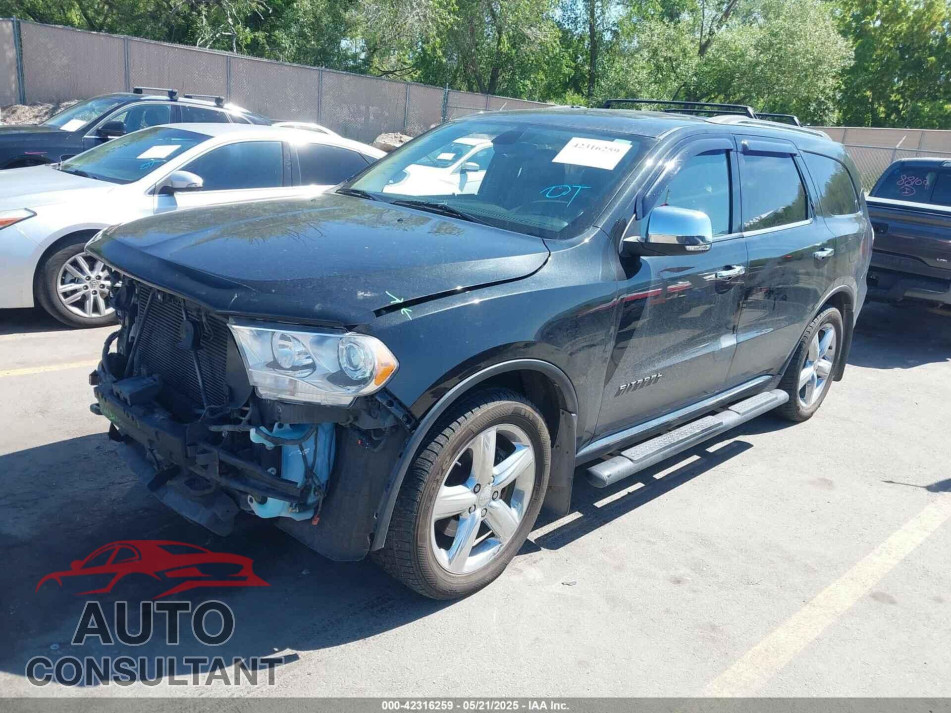 DODGE DURANGO 2013 - 1C4SDJET5DC602192