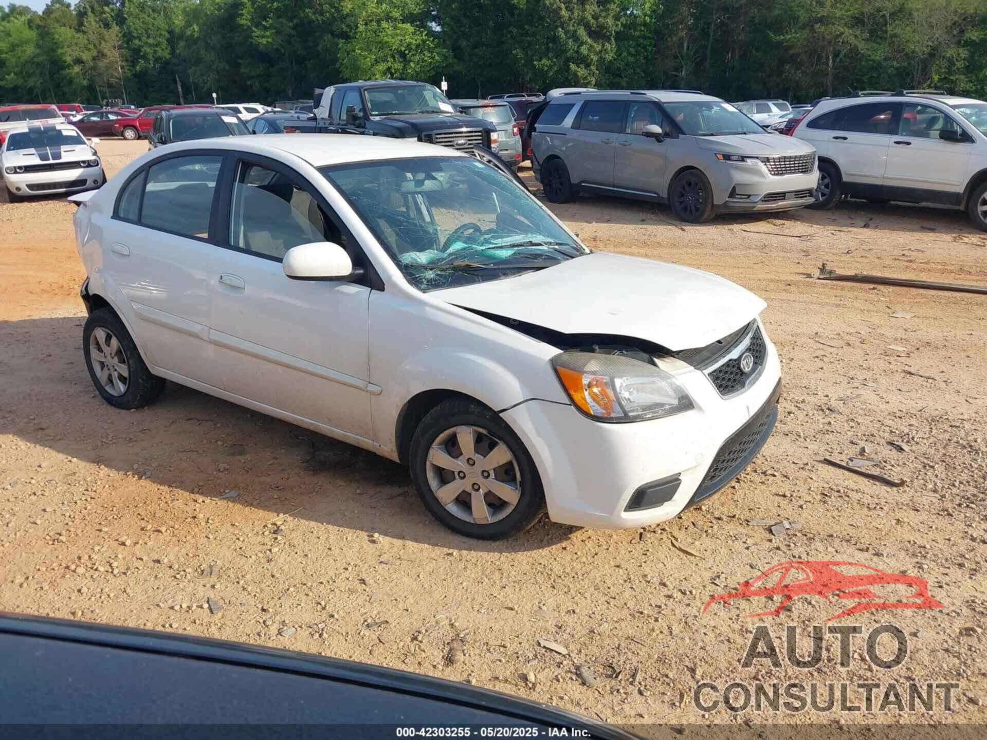 KIA RIO 2010 - KNADH4A33A6645506