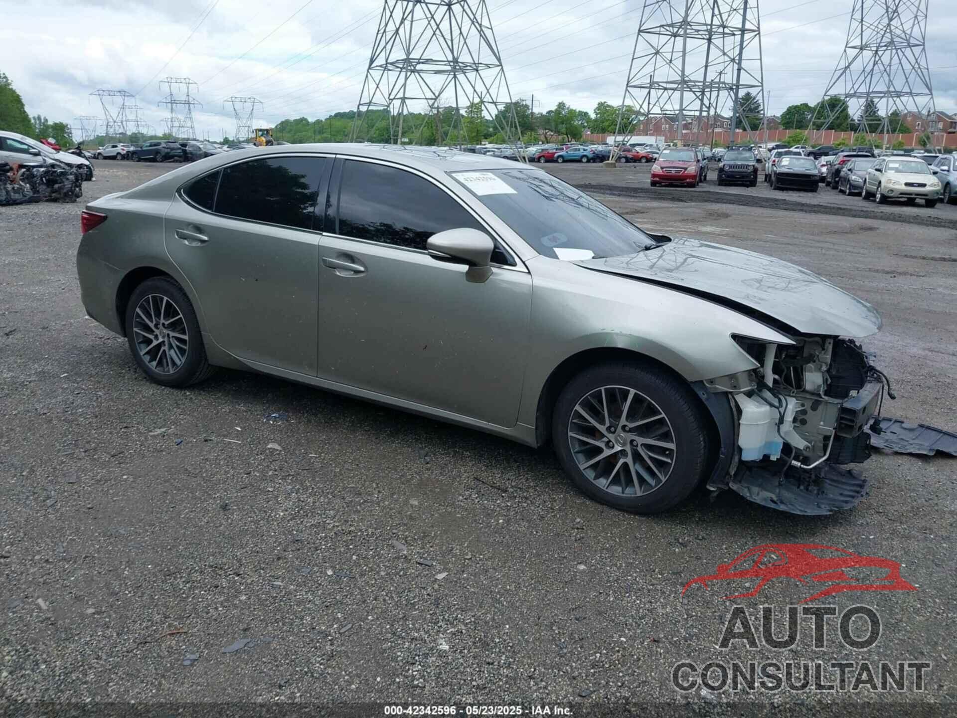 LEXUS ES 350 2017 - 58ABK1GG0HU037666