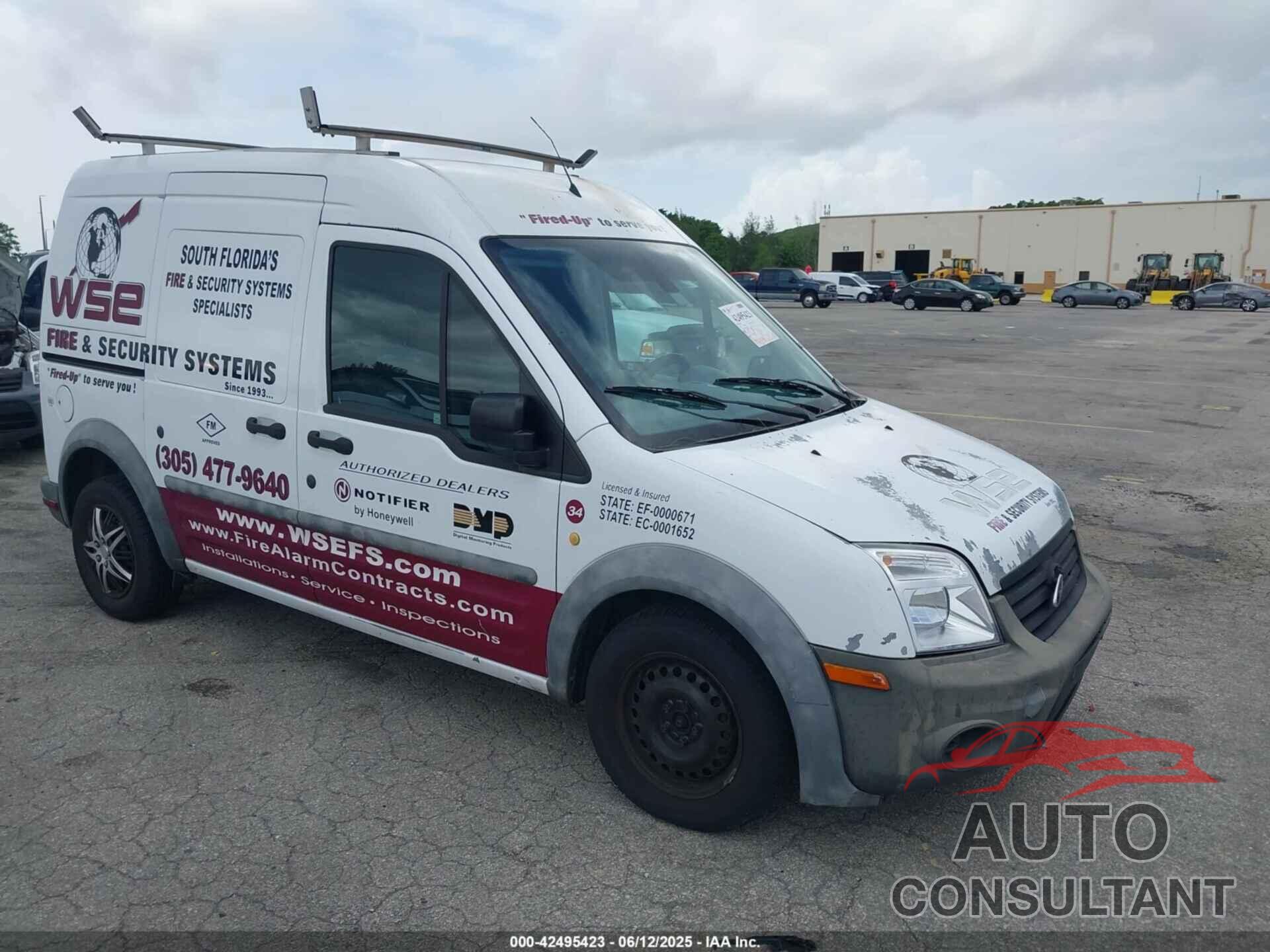 FORD TRANSIT CONNECT 2012 - NM0LS7AN9CT119353