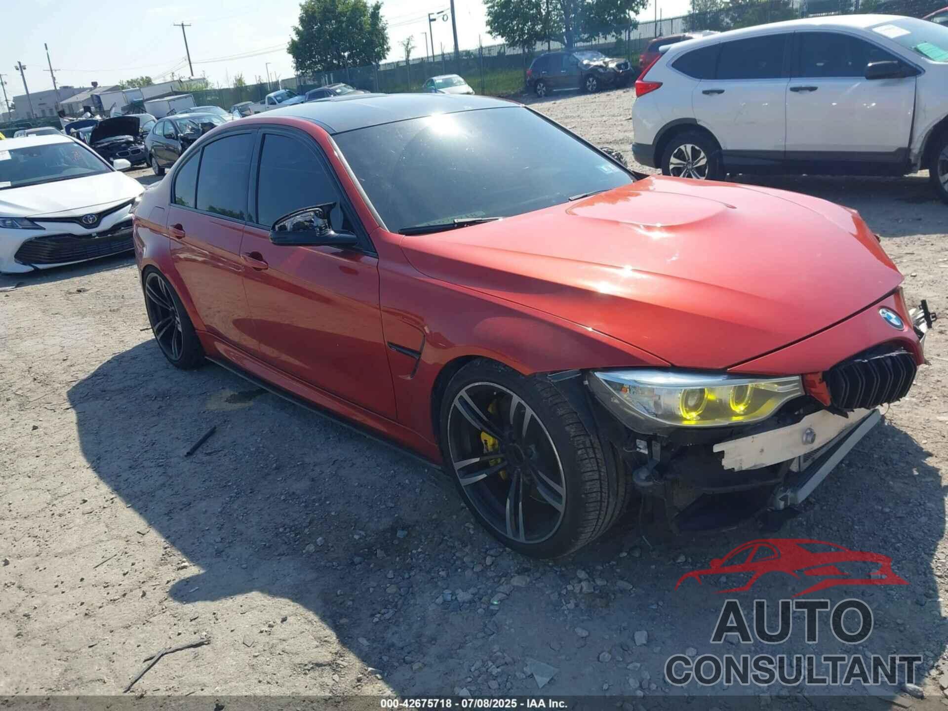 BMW M3 2016 - WBS8M9C54G5E68969