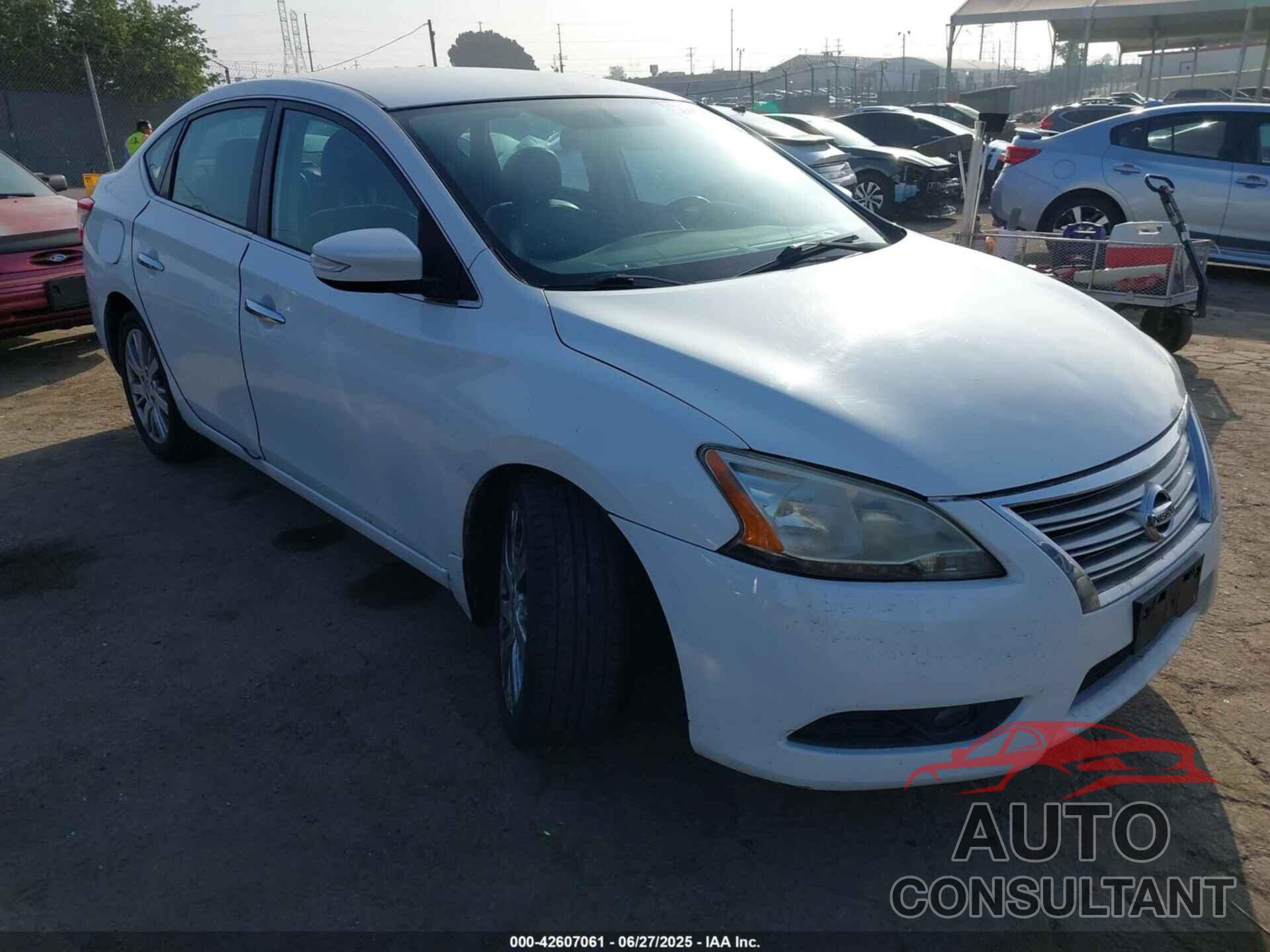 NISSAN SENTRA 2013 - 3N1AB7AP0DL628395