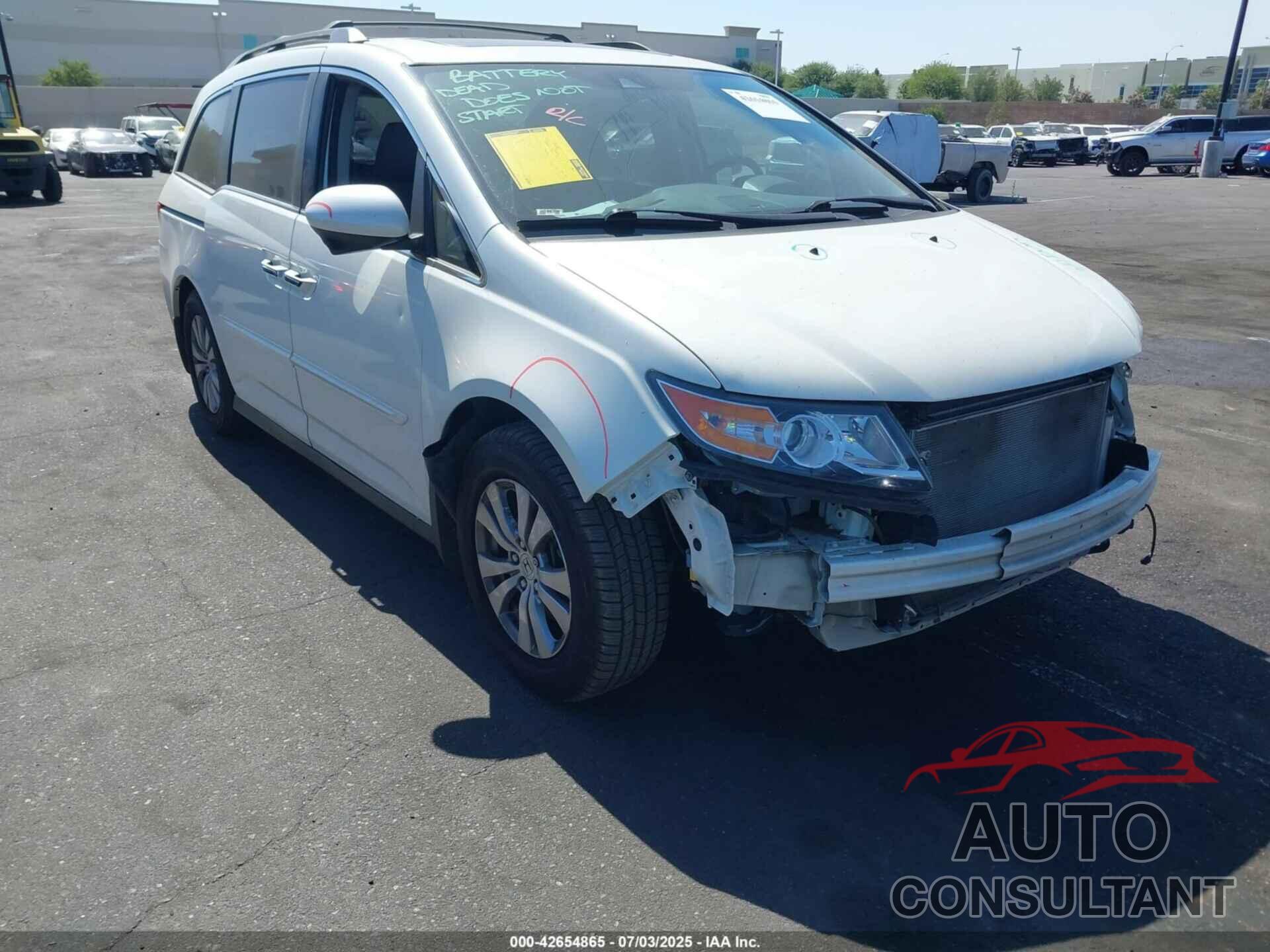 HONDA ODYSSEY 2014 - 5FNRL5H61EB032601