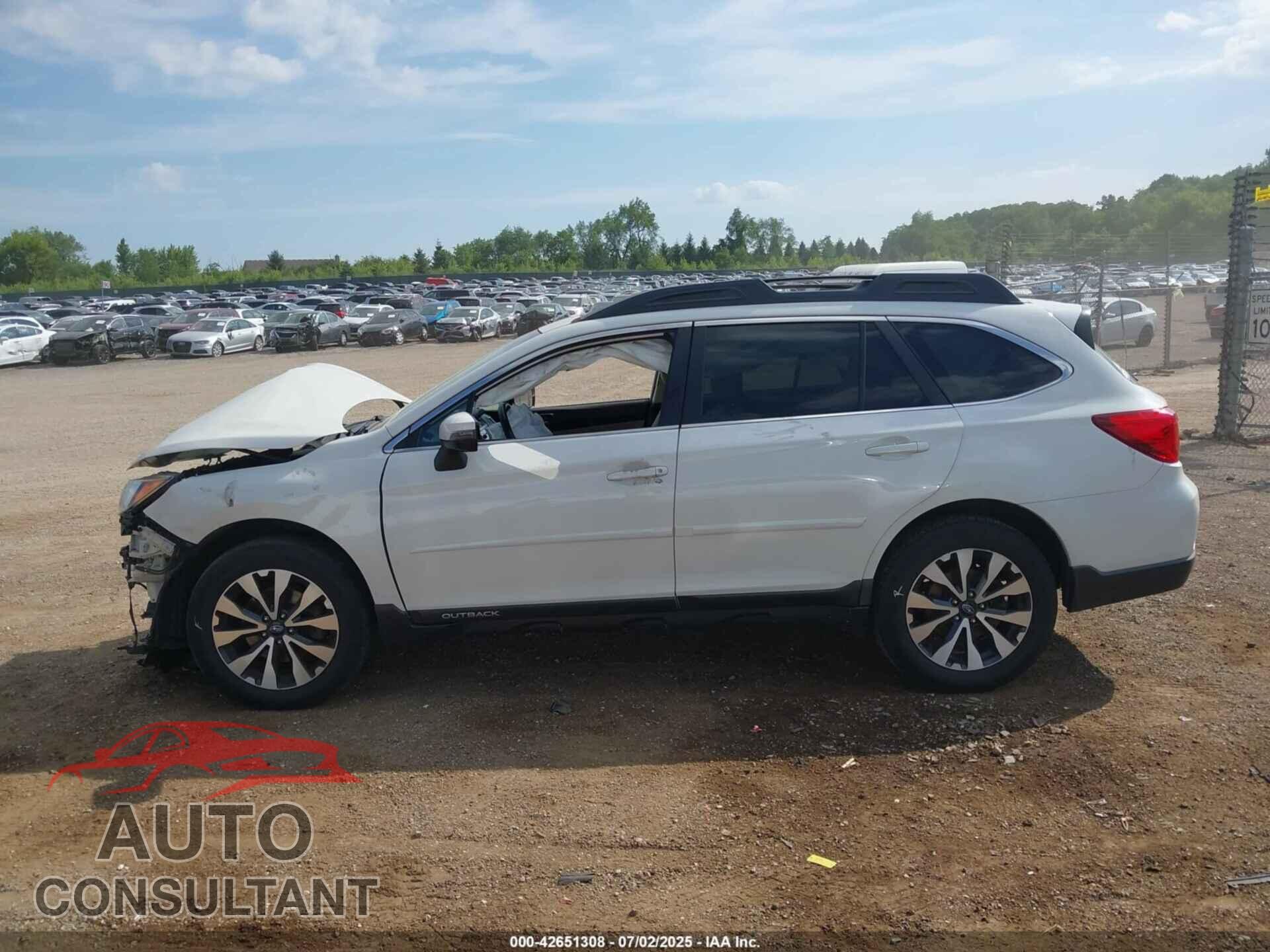 SUBARU OUTBACK 2015 - 4S4BSBLC2F3269012