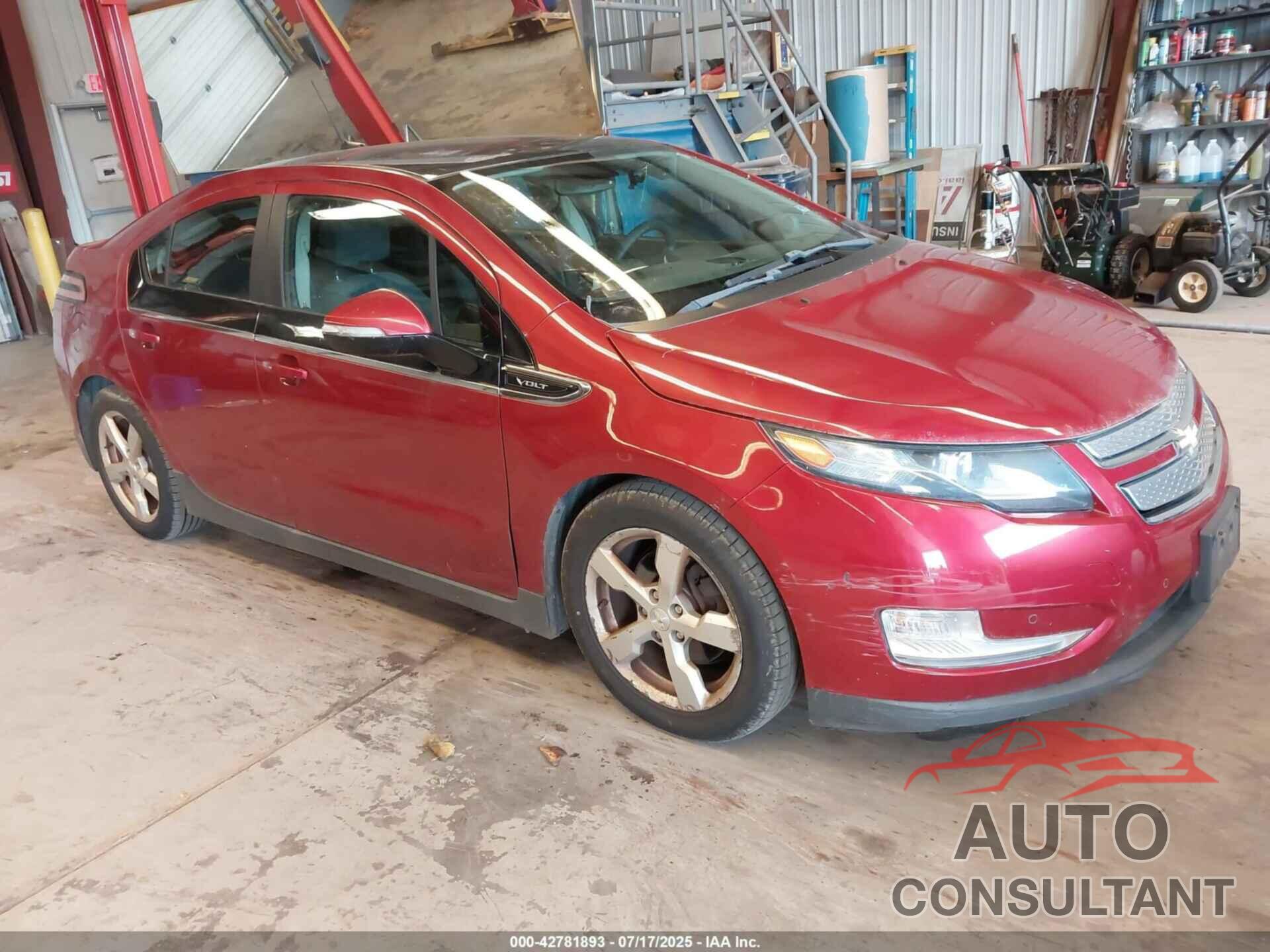 CHEVROLET VOLT 2012 - 1G1RA6E45CU113967