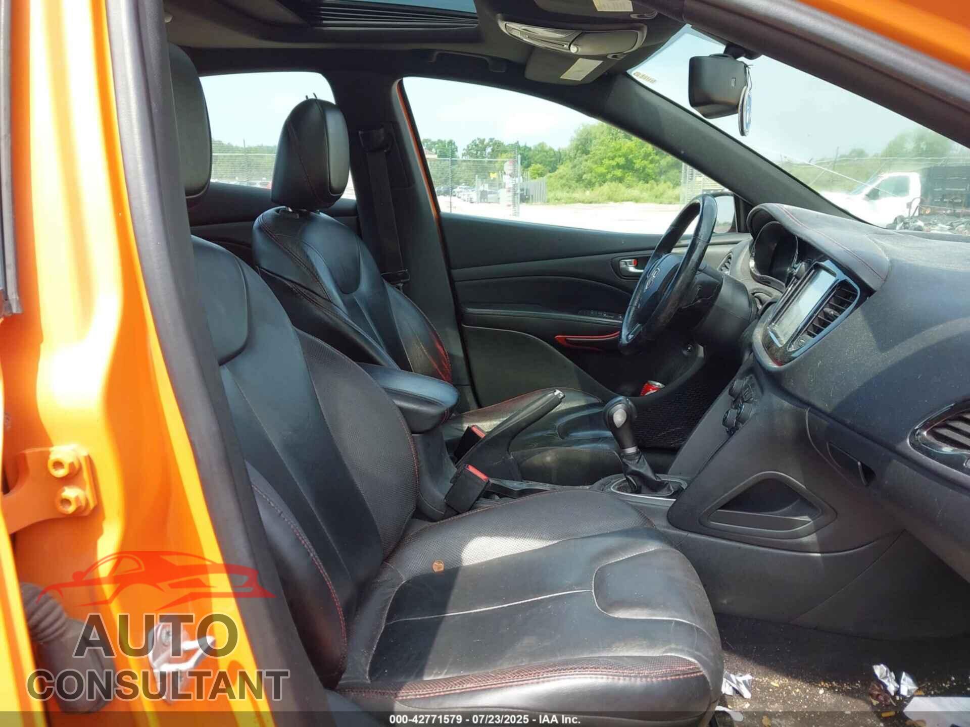 DODGE DART 2014 - 1C3CDFEB4ED798733