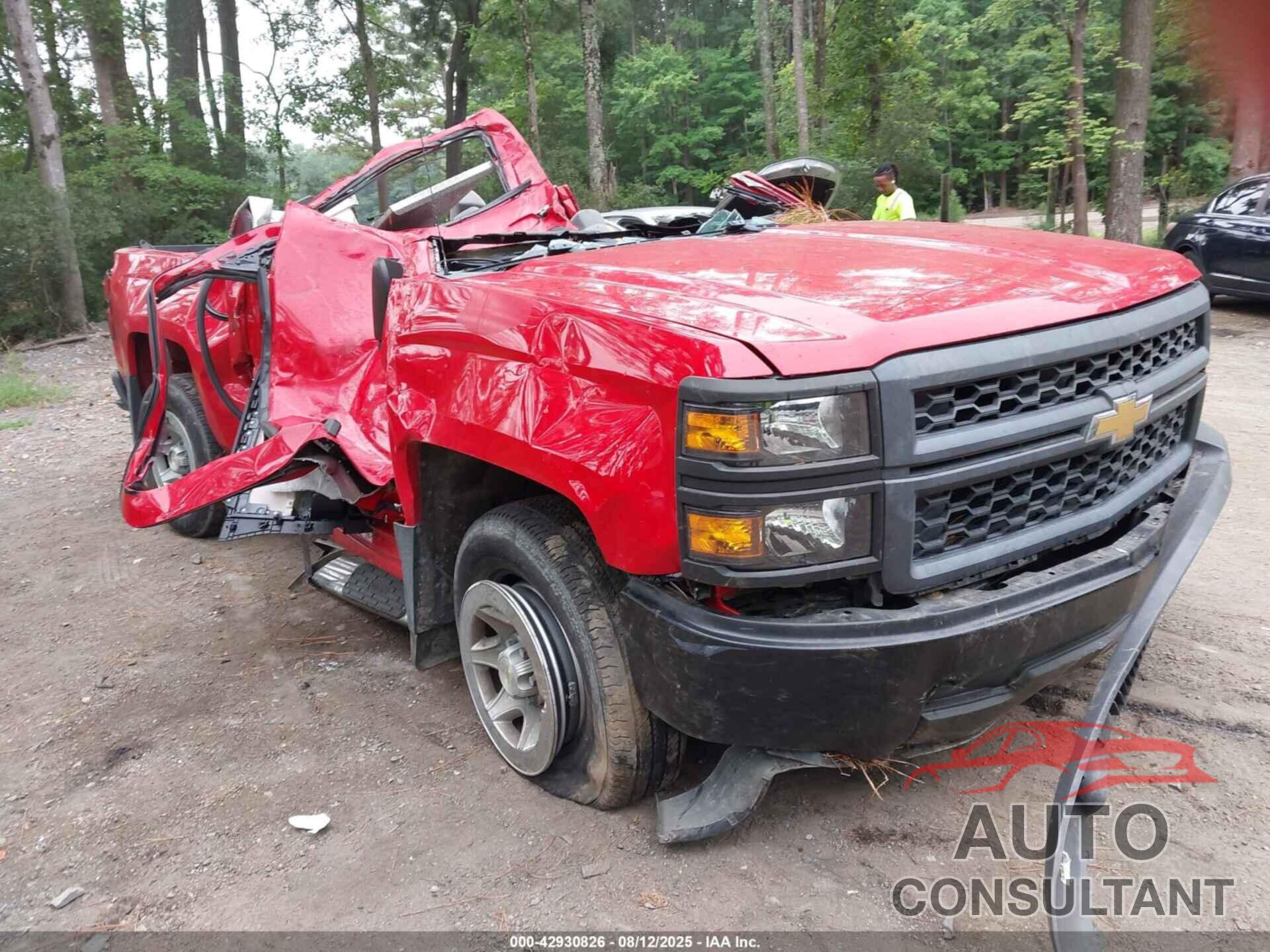CHEVROLET SILVERADO 1500 2014 - 1GCNCPEH8EZ185048