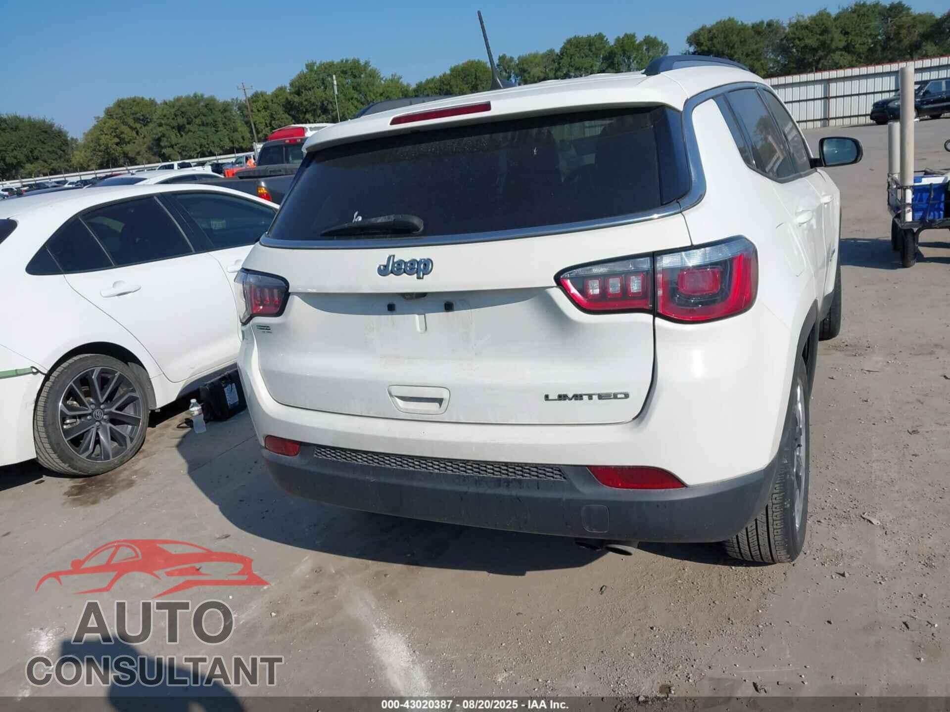 JEEP COMPASS 2019 - 3C4NJCCB3KT802405