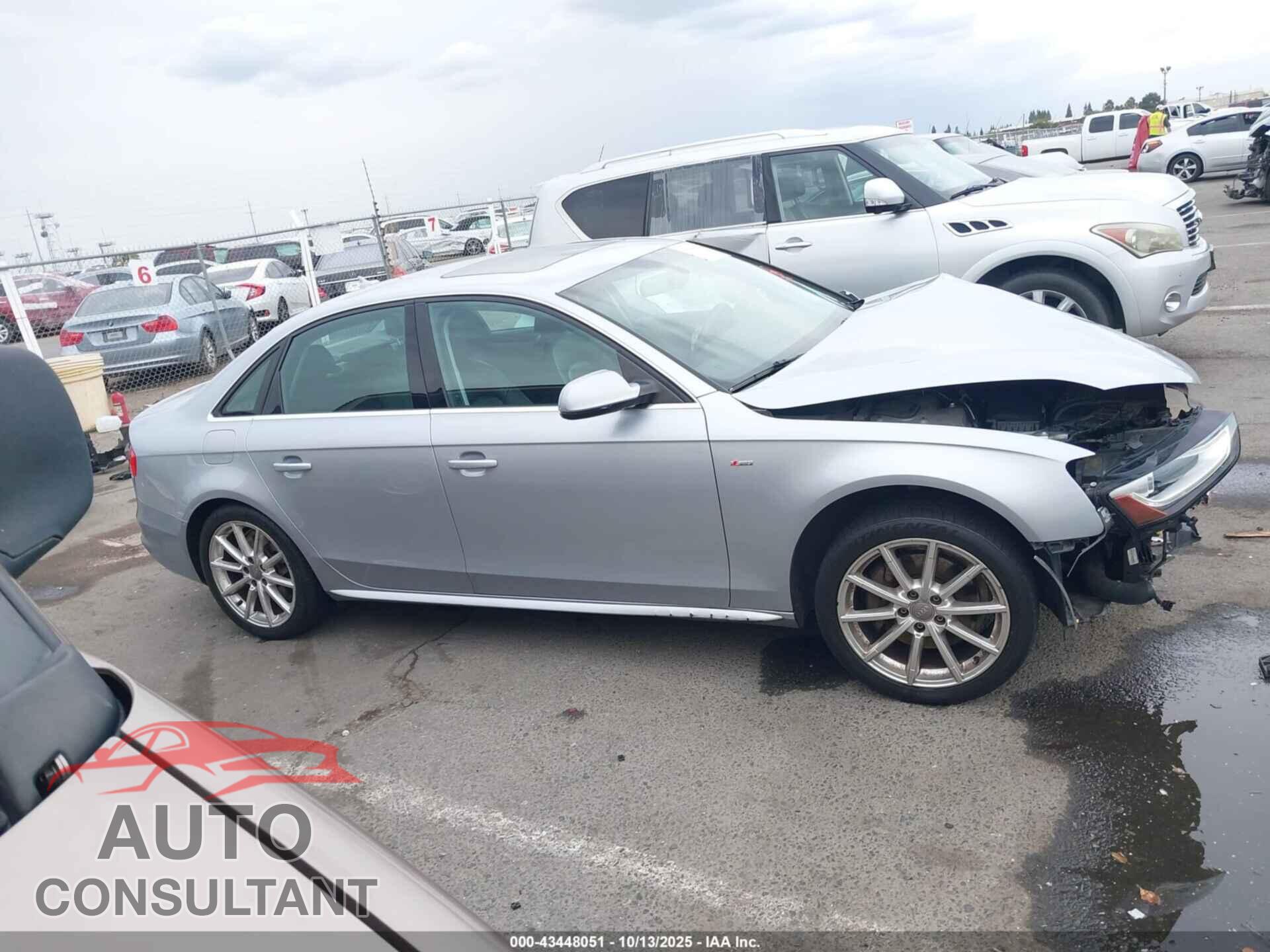 AUDI A4 2015 - WAUBFAFL8FN008600