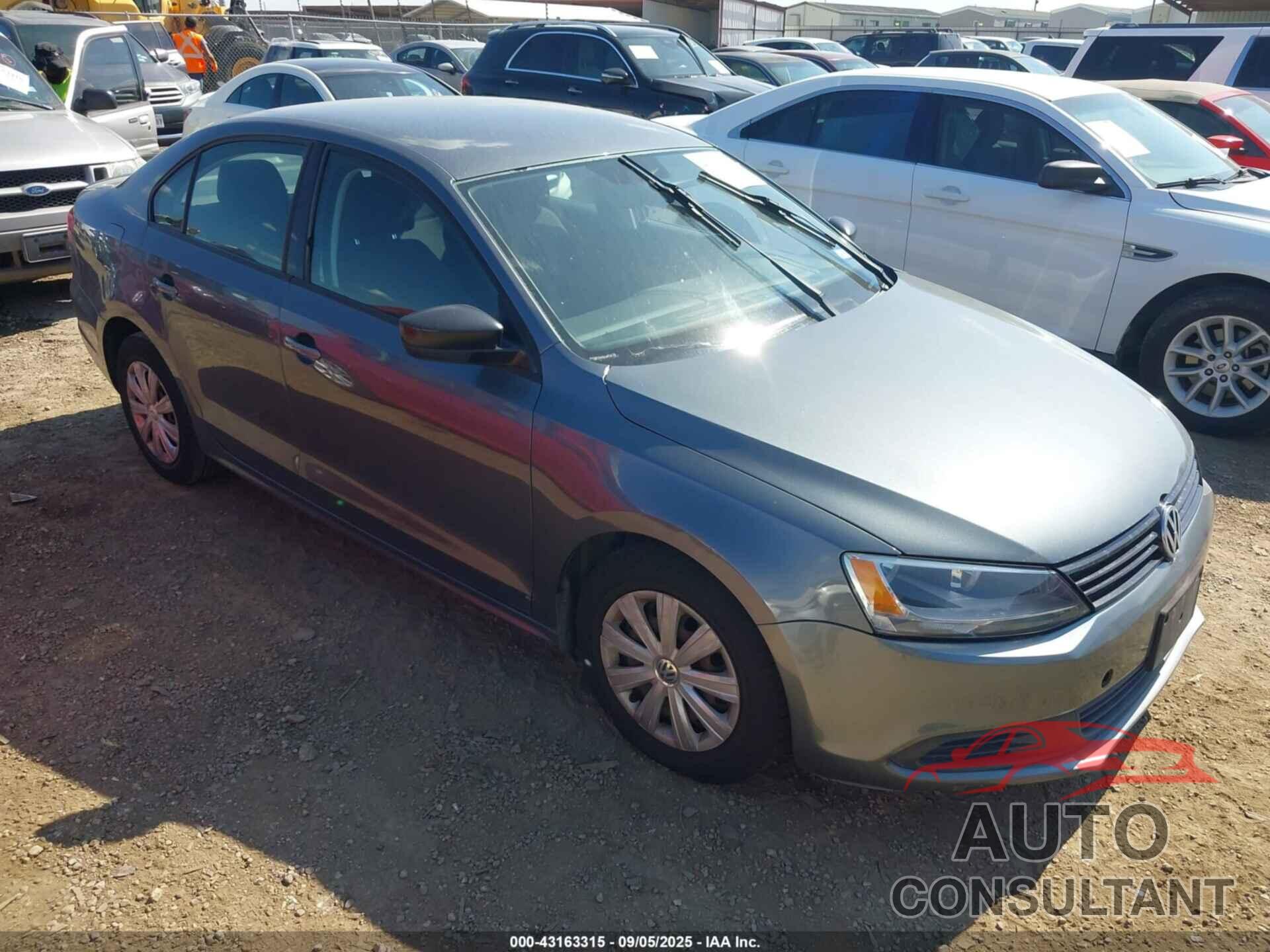 VOLKSWAGEN JETTA 2012 - 3VW2K7AJ6CM459454