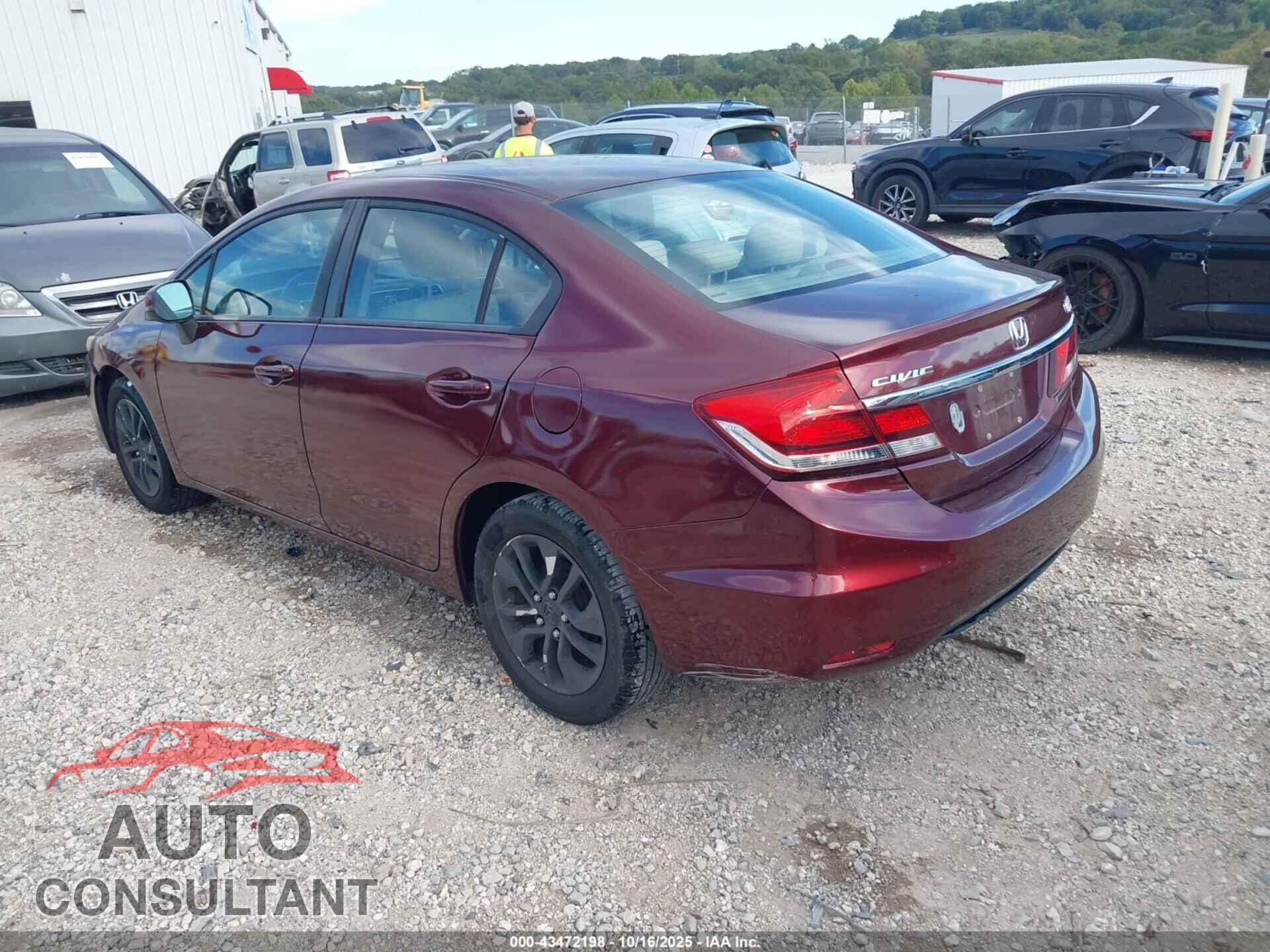 HONDA CIVIC 2013 - 19XFB2F57DE044173
