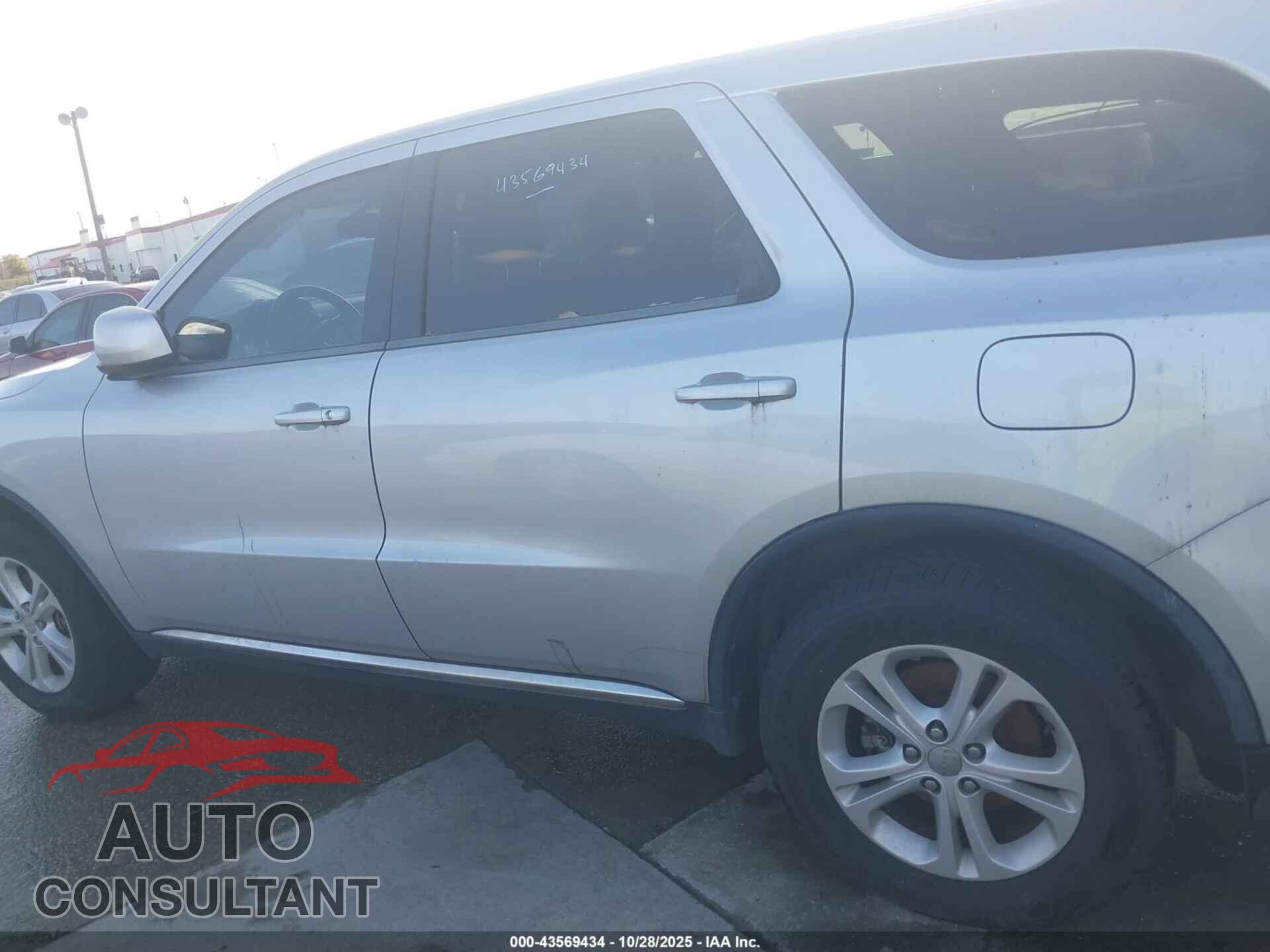 DODGE DURANGO 2013 - 1C4RDHAG2DC637398