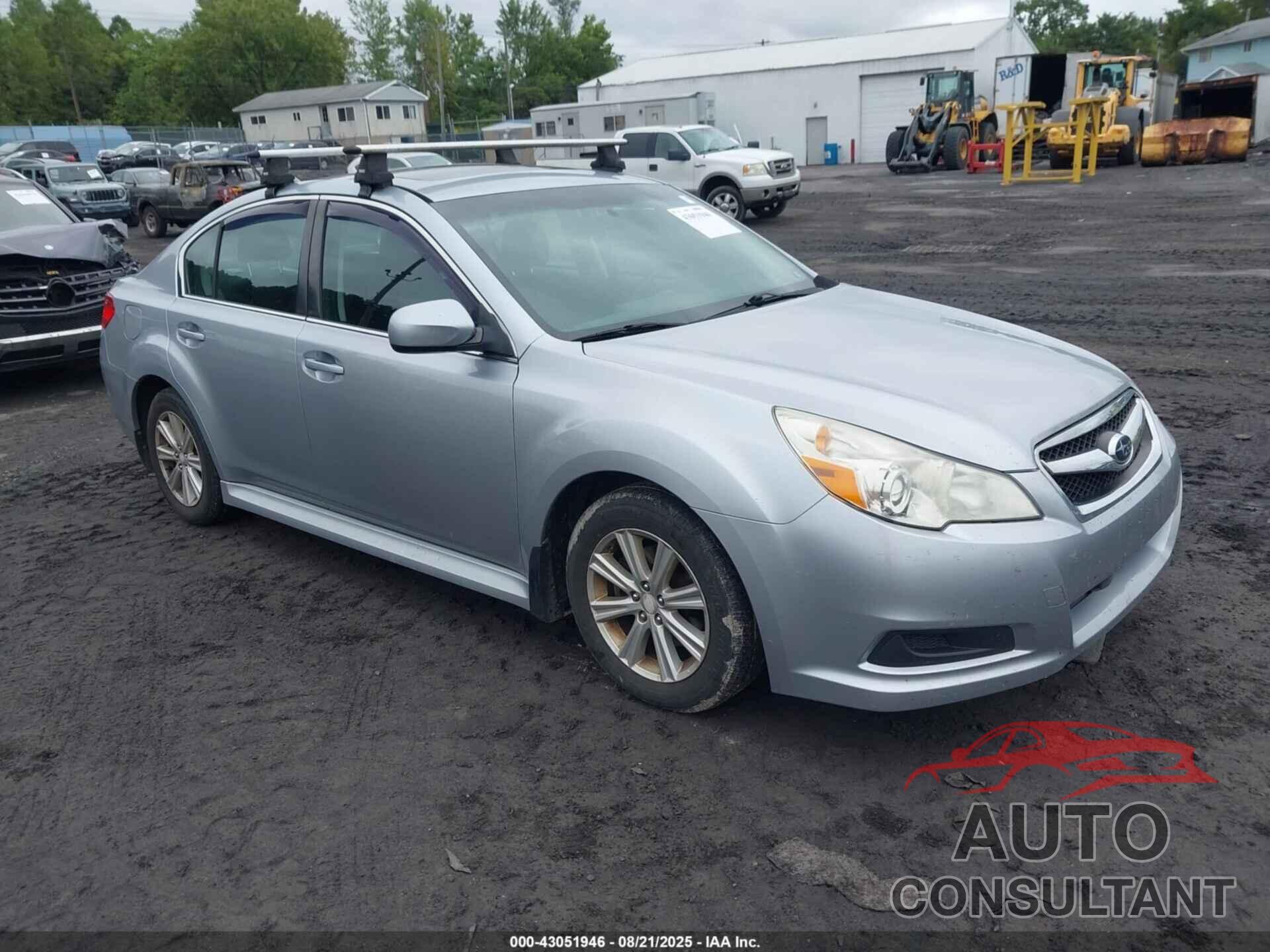 SUBARU LEGACY 2012 - 4S3BMBG69C3042477