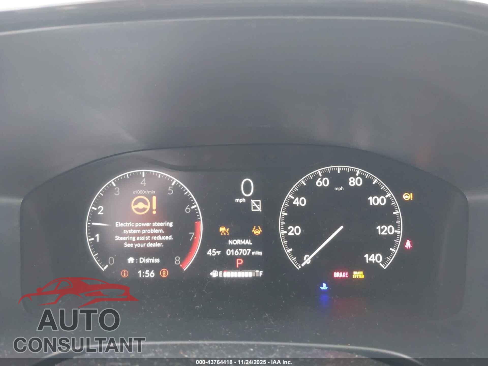 HONDA CR-V 2025 - 7FARS4H72SE012556